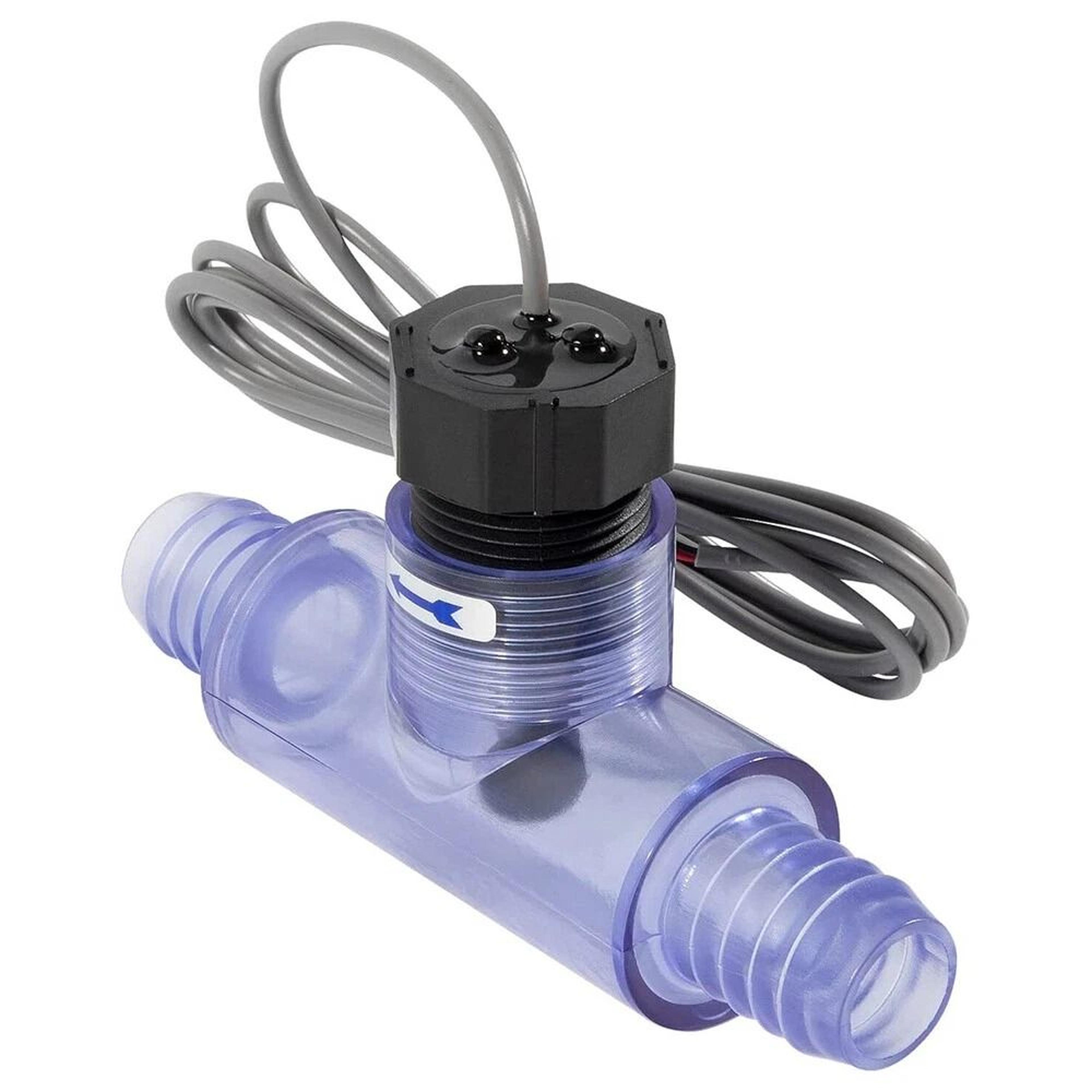 spa flow switch with transparent tee fitting for heater repair