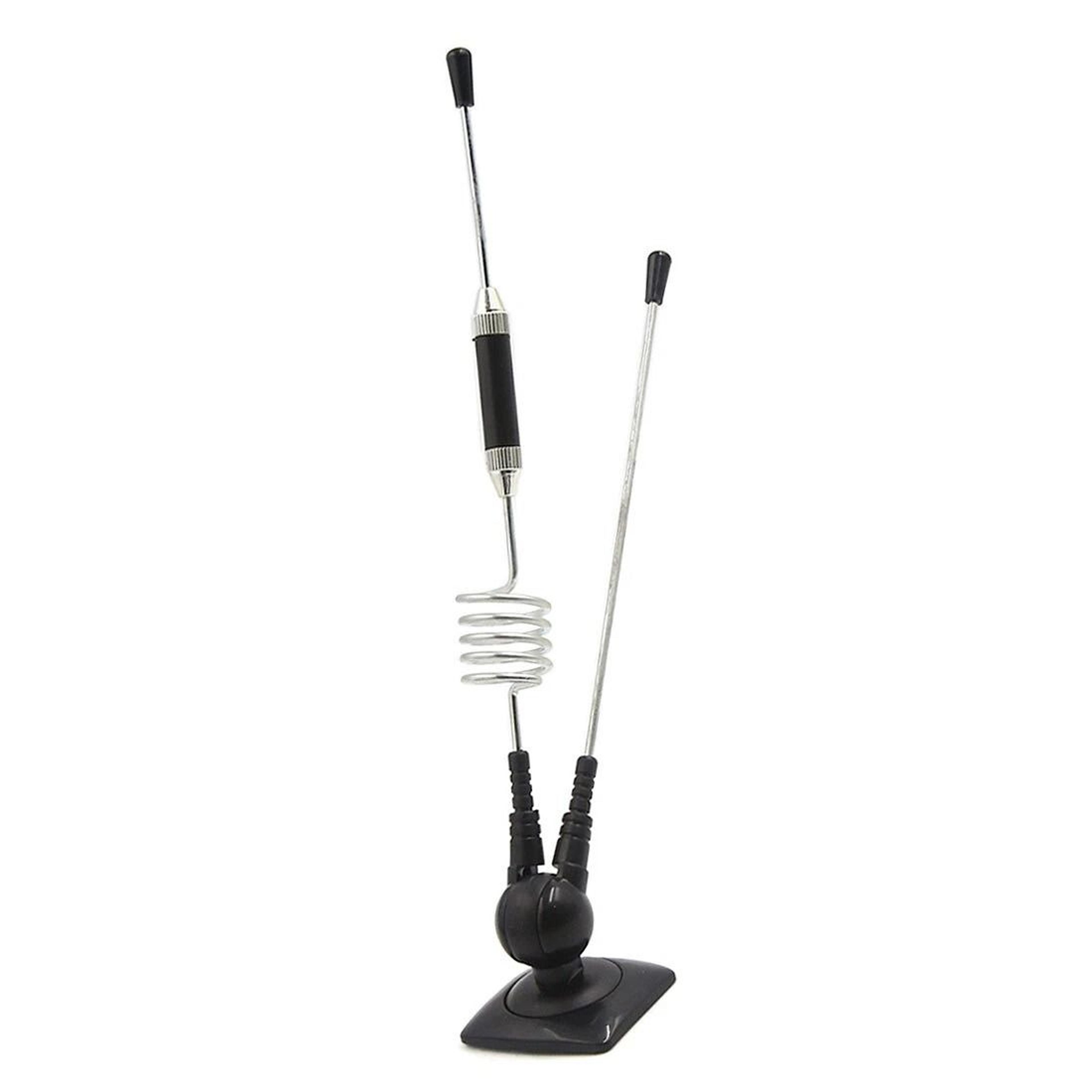 universal decorative car antenna adjustable black silver roof accent