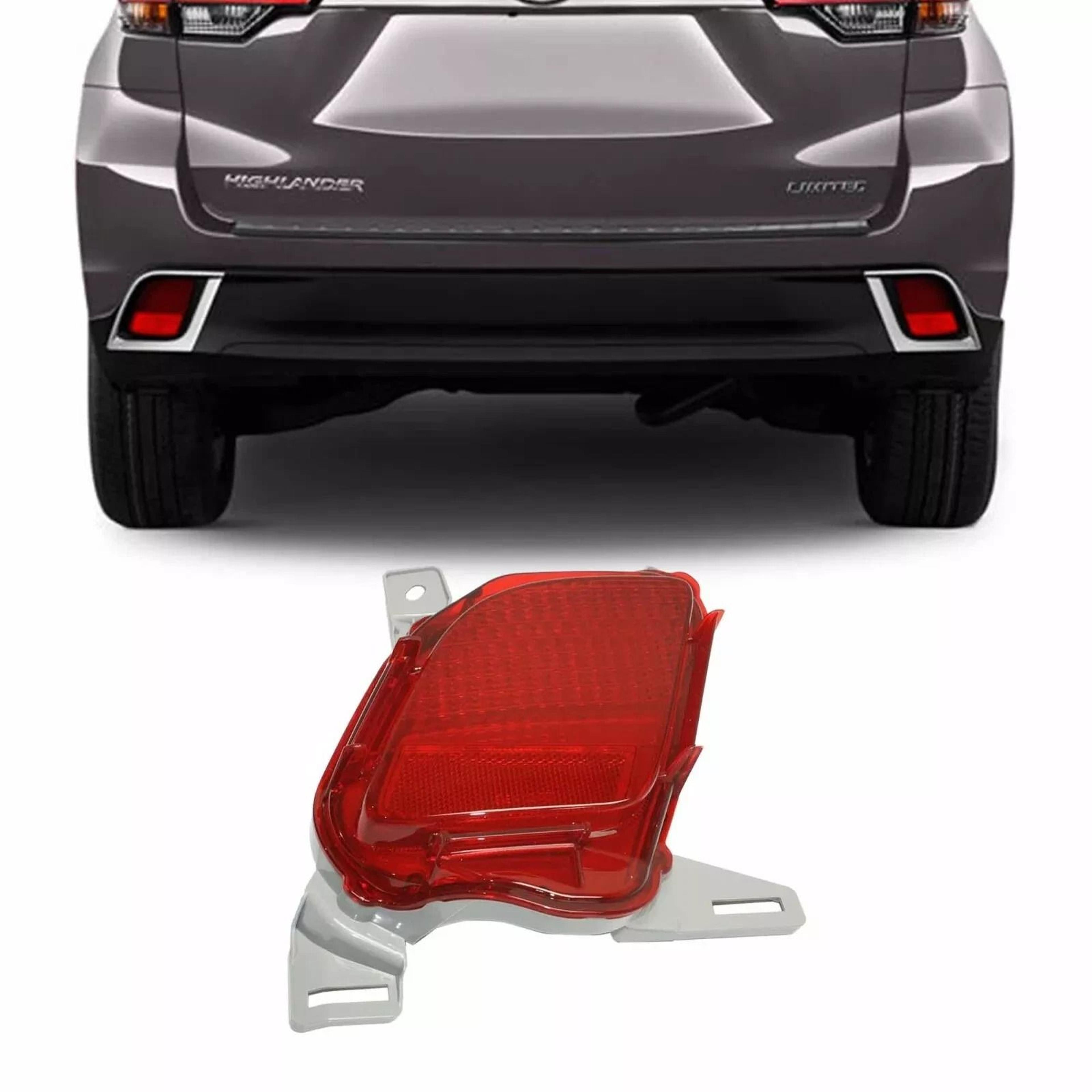 toyota highlander rear driver side bumper reflector direct replacement