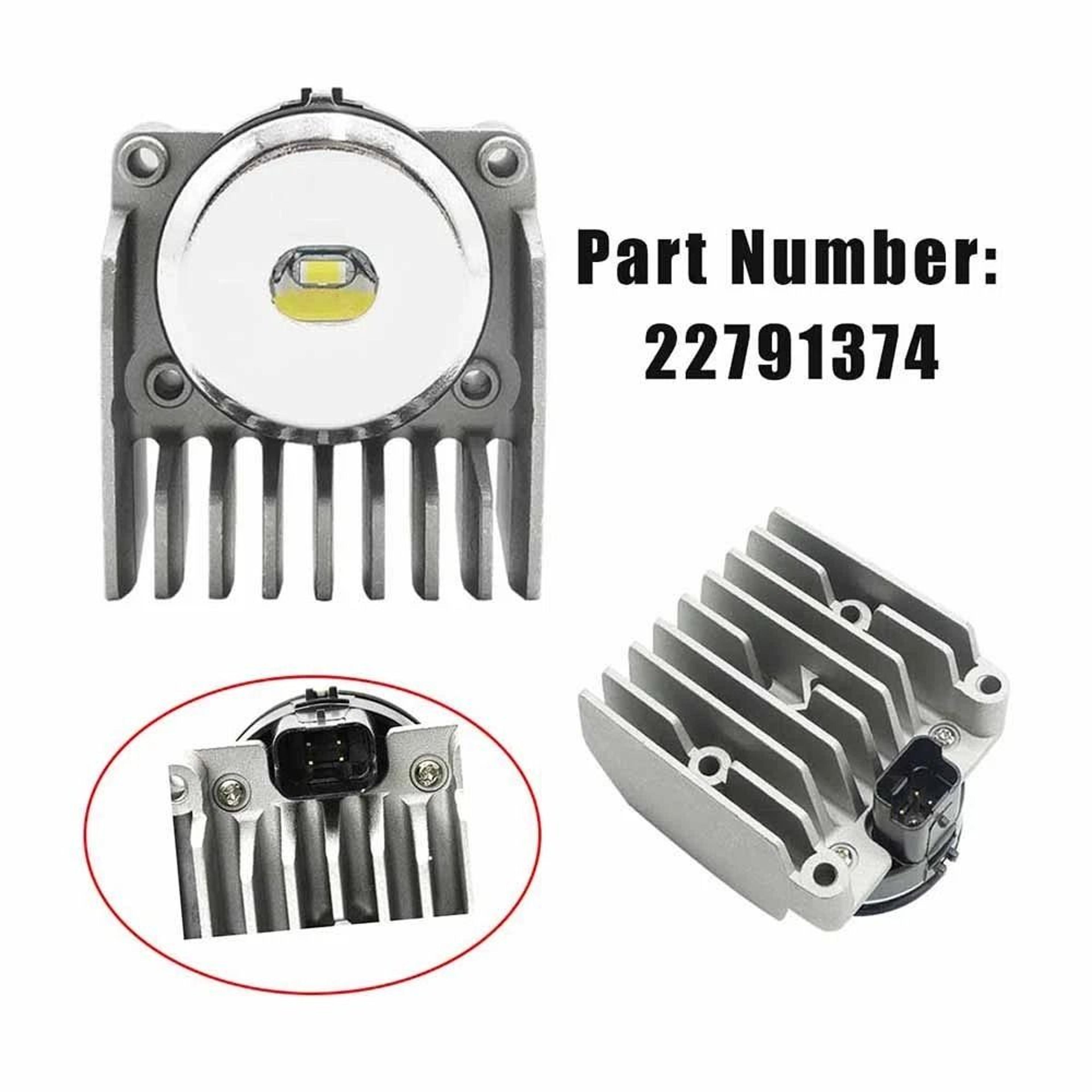 Cadillac XTS DRL Module Plug And Play LED Daytime Running Light 9