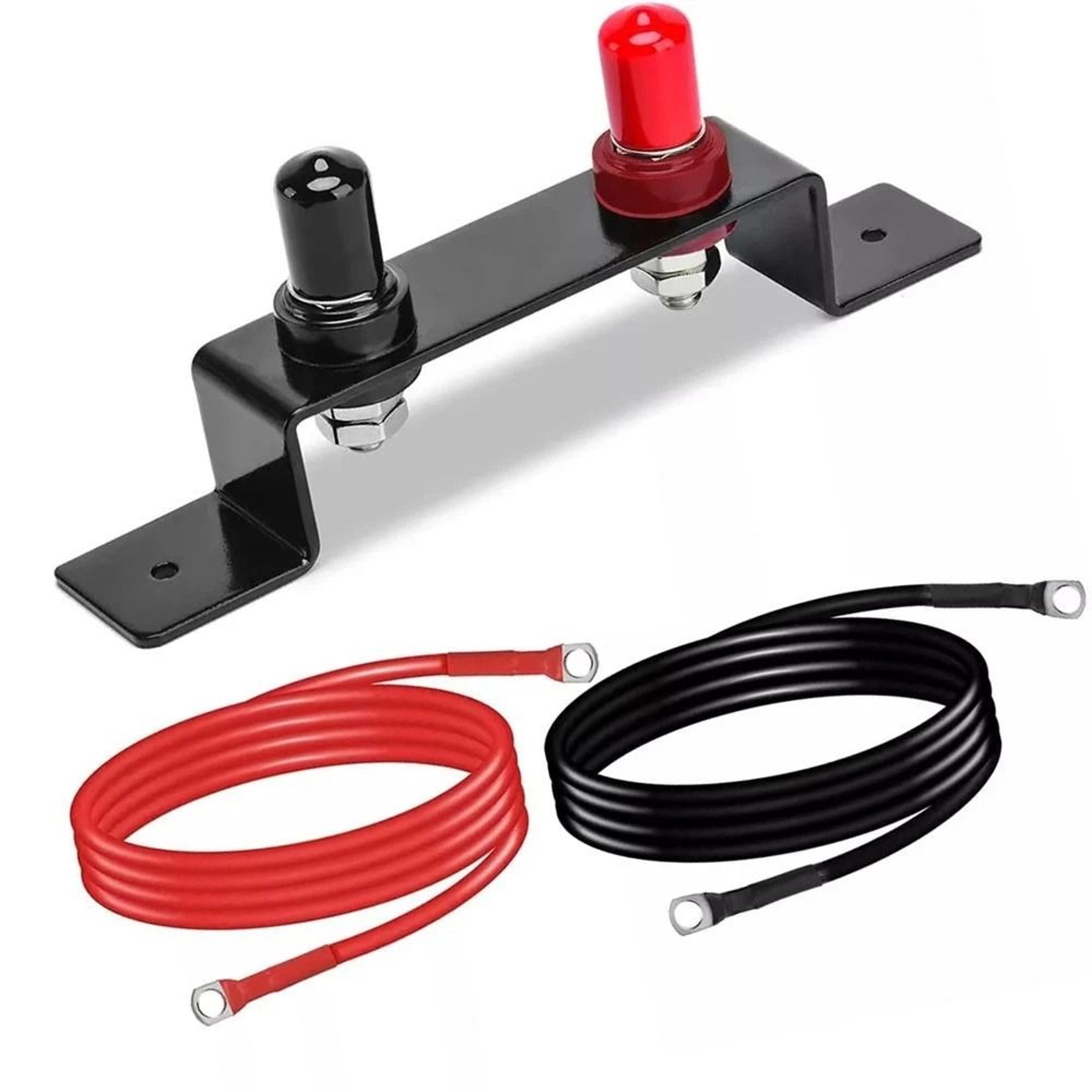 battery jump post kit remote battery jumper terminals for car truck rv boat
