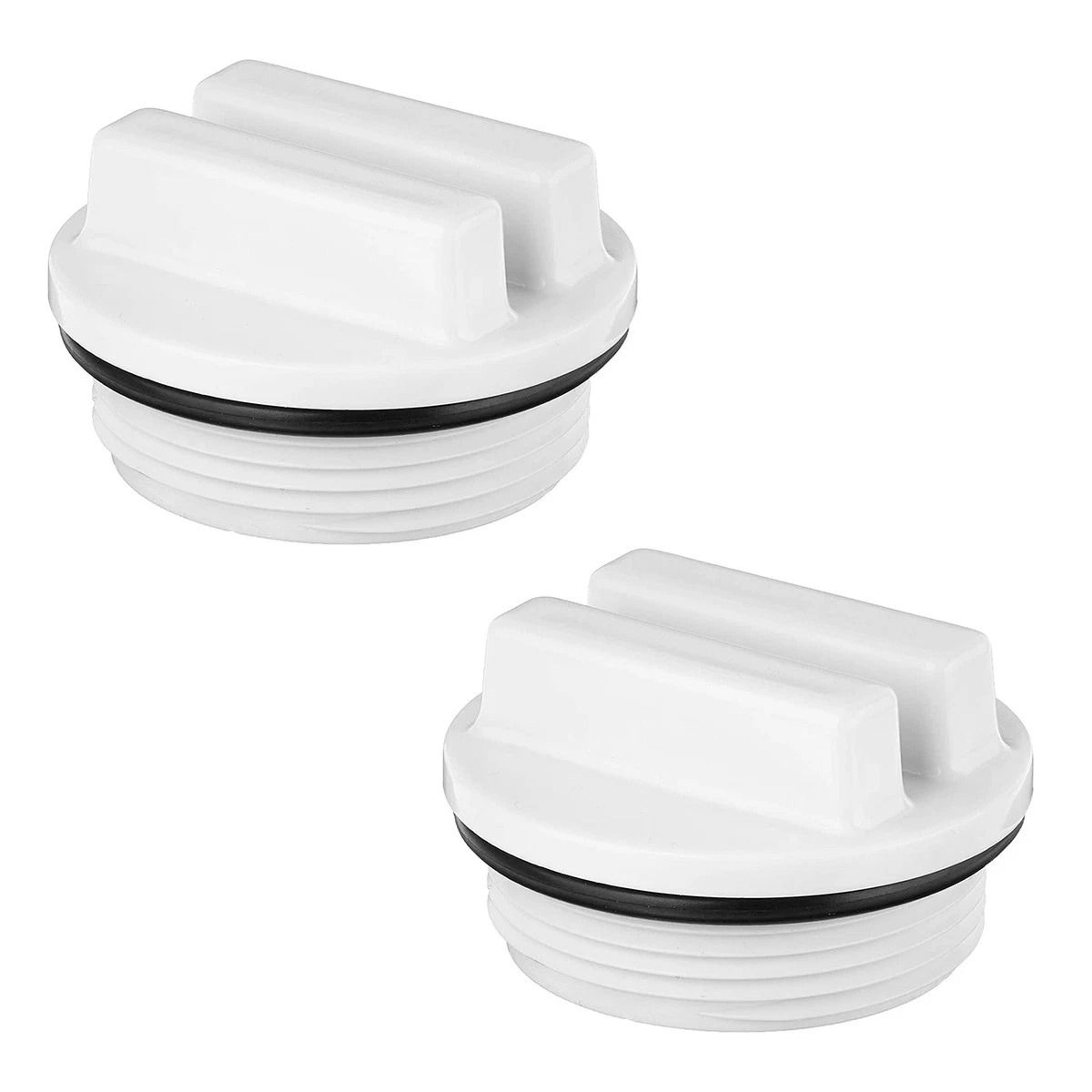 pool winterizing plug with rings