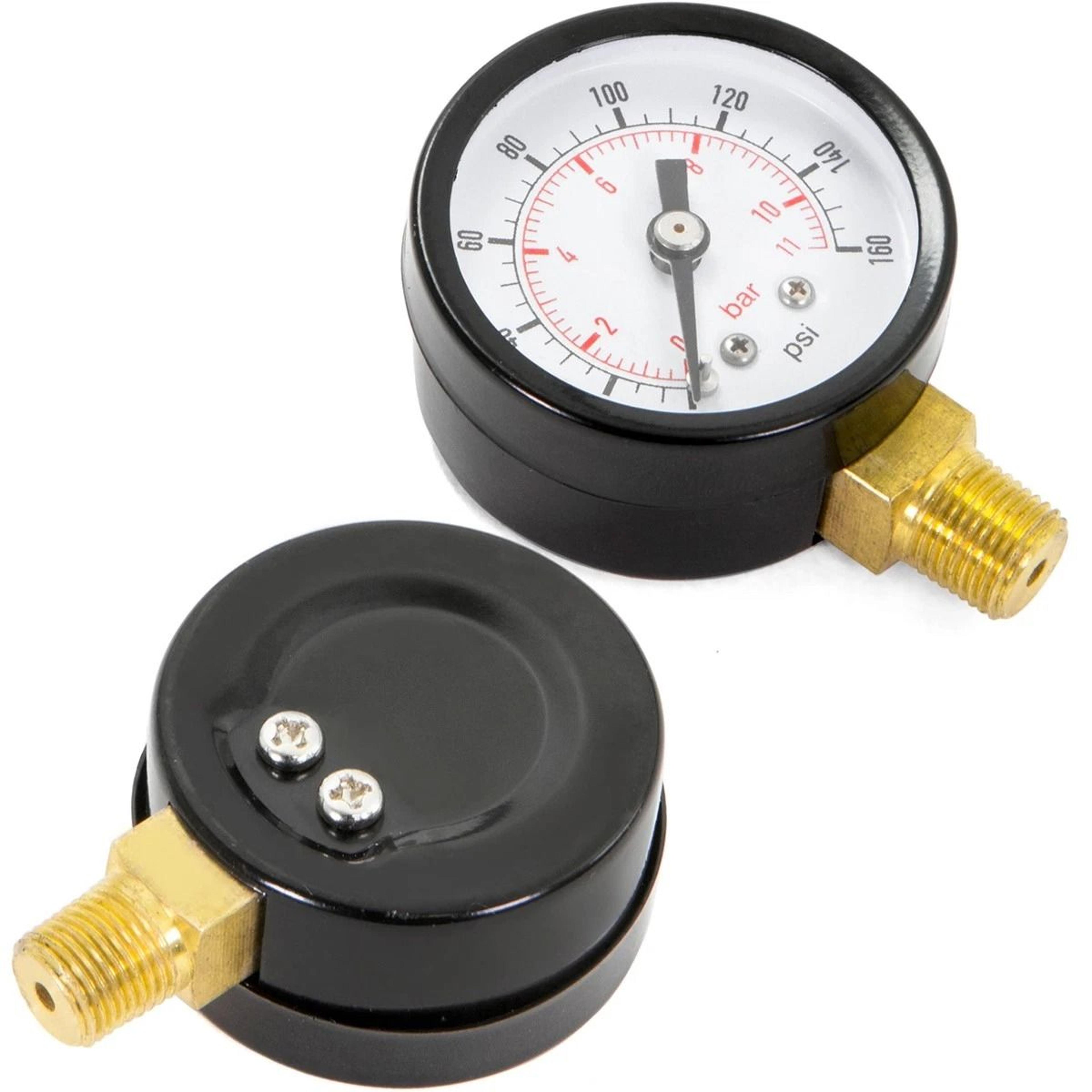 Water Pressure Gauge Dial NPT Bottom Mount 0