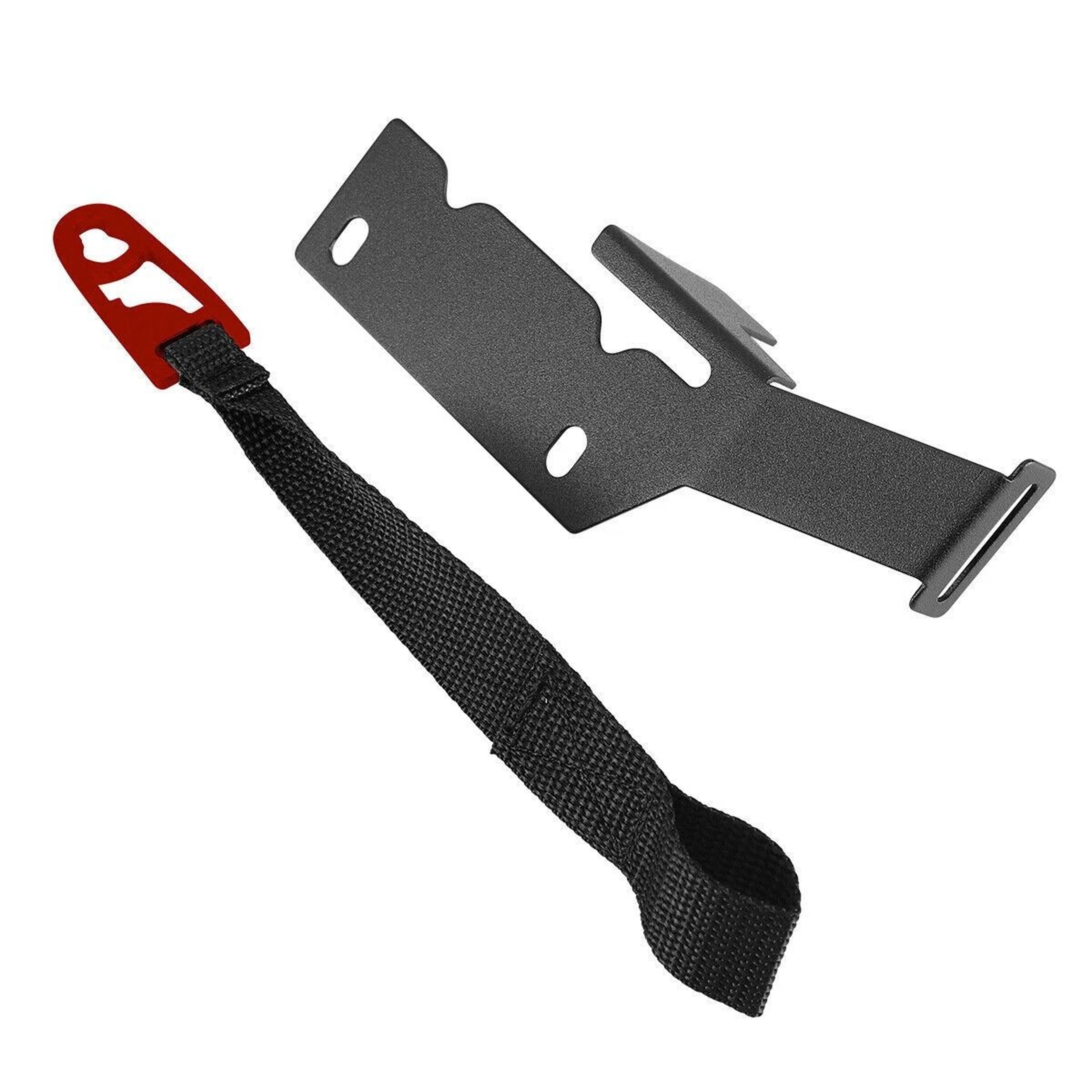 quick latch release kit black strap for ford