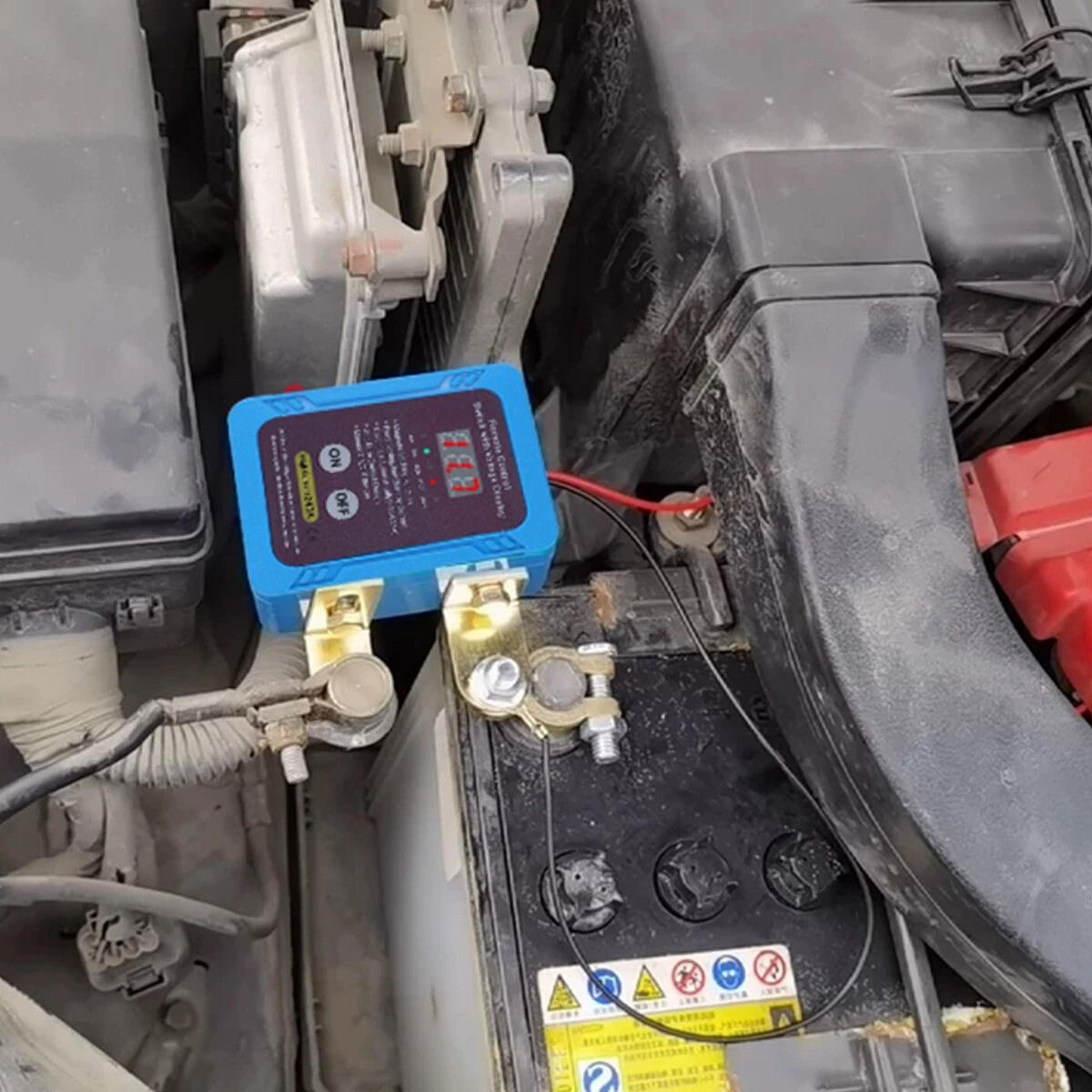 remote car battery disconnect switch master power kill isolator with remote control