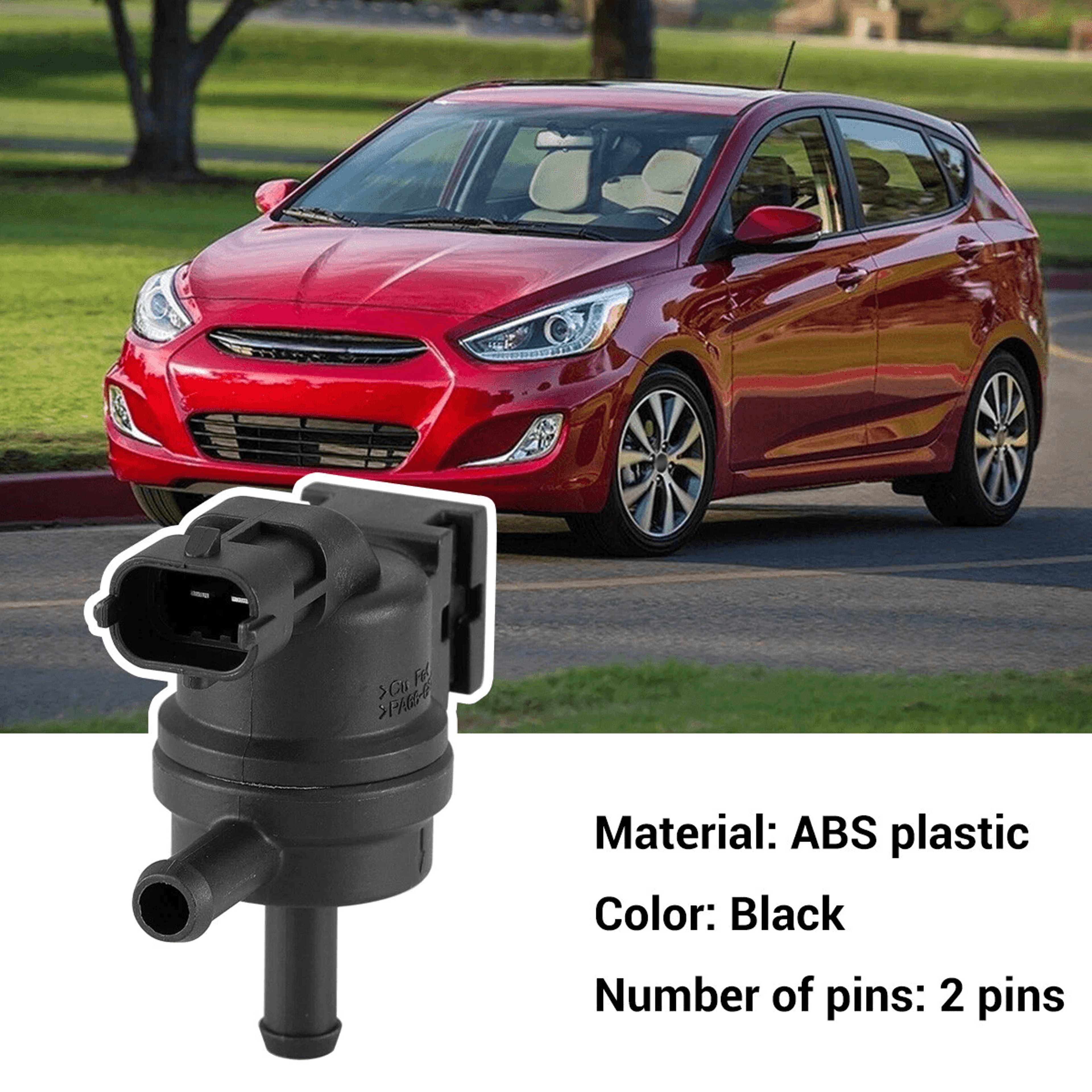 Purge Valve Solenoid For Hyundai  Kia Fuel Emission Control Part 3