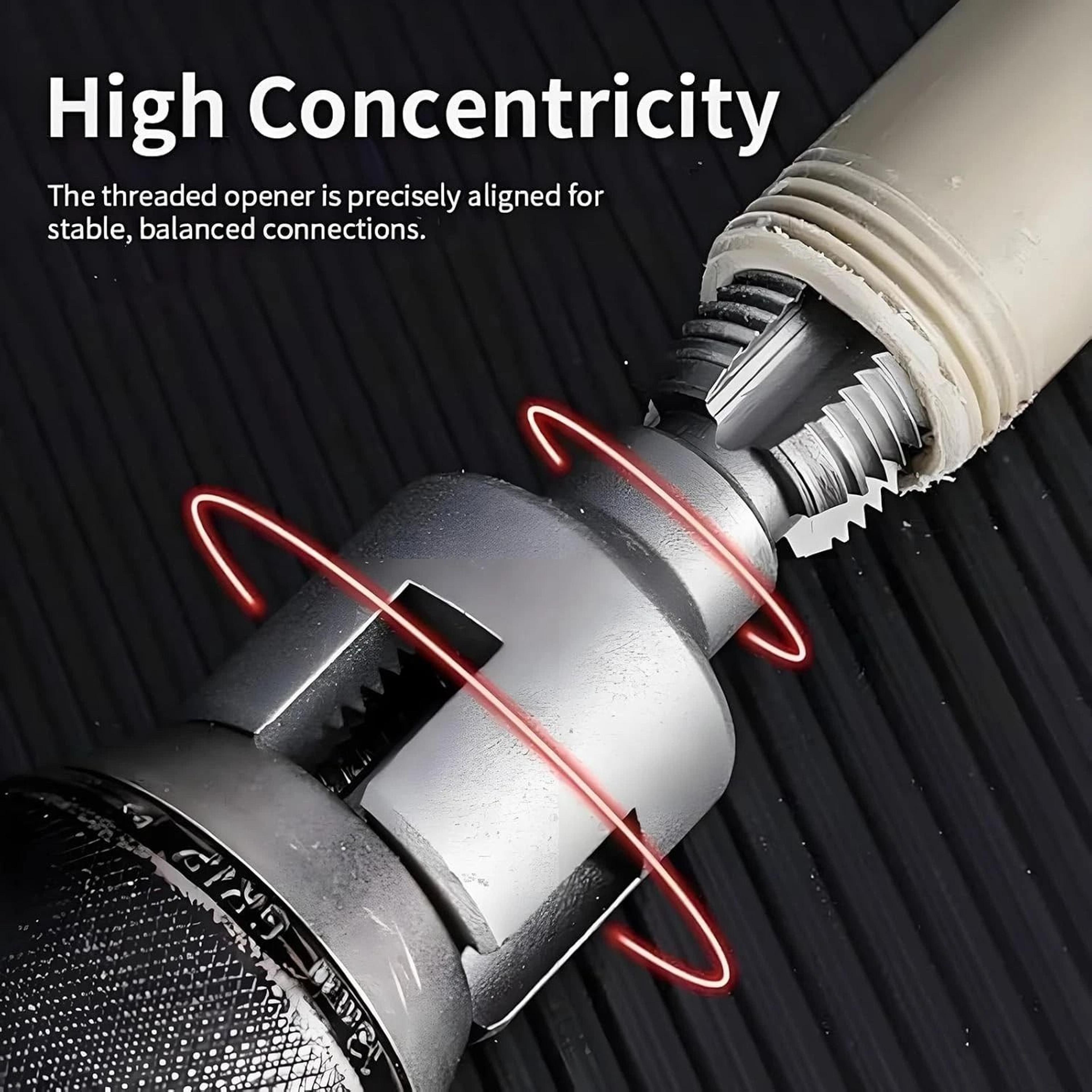 Pipe Threading Tool For PVC Water Pipe Repair 11