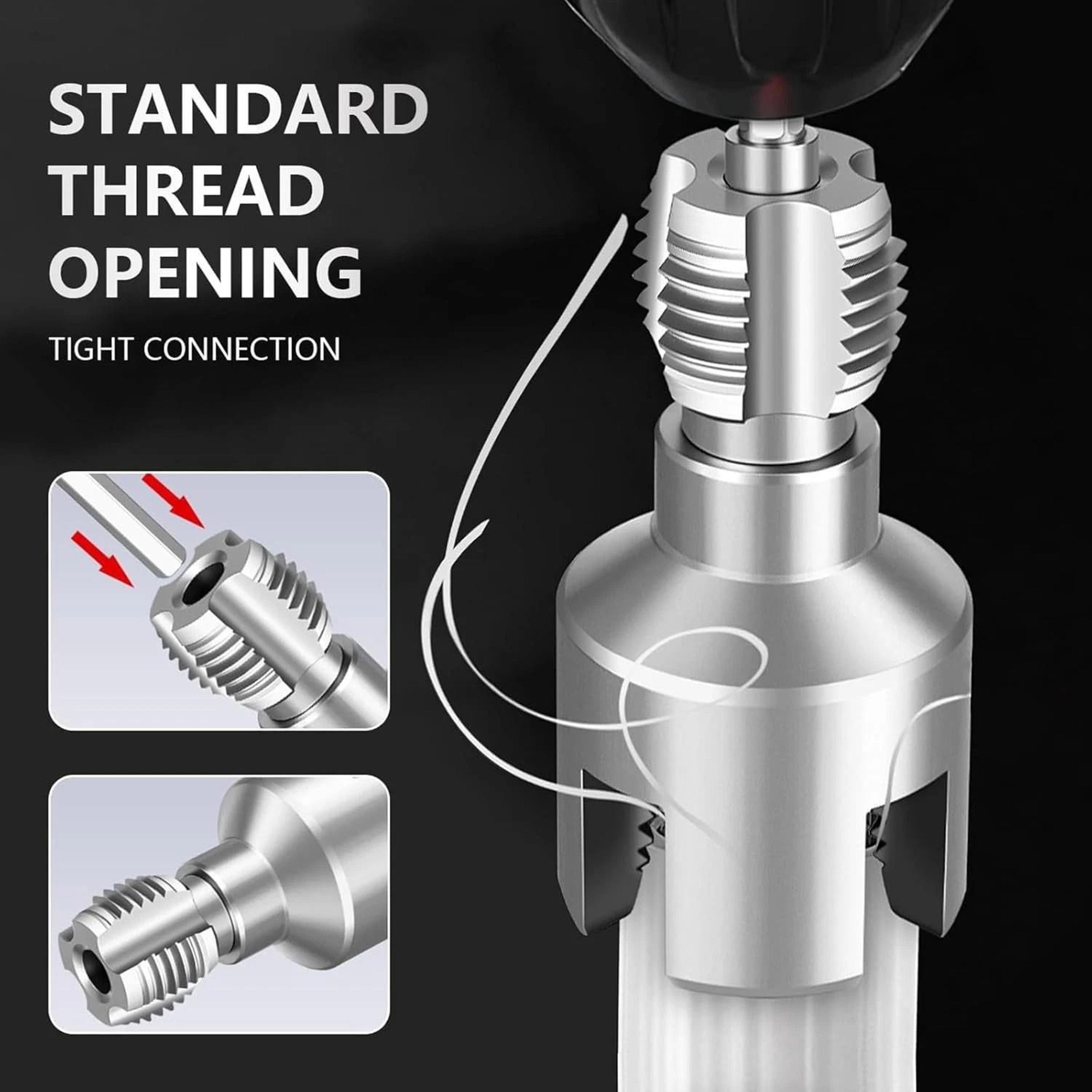 Pipe Threading Tool For PVC Water Pipe Repair 4