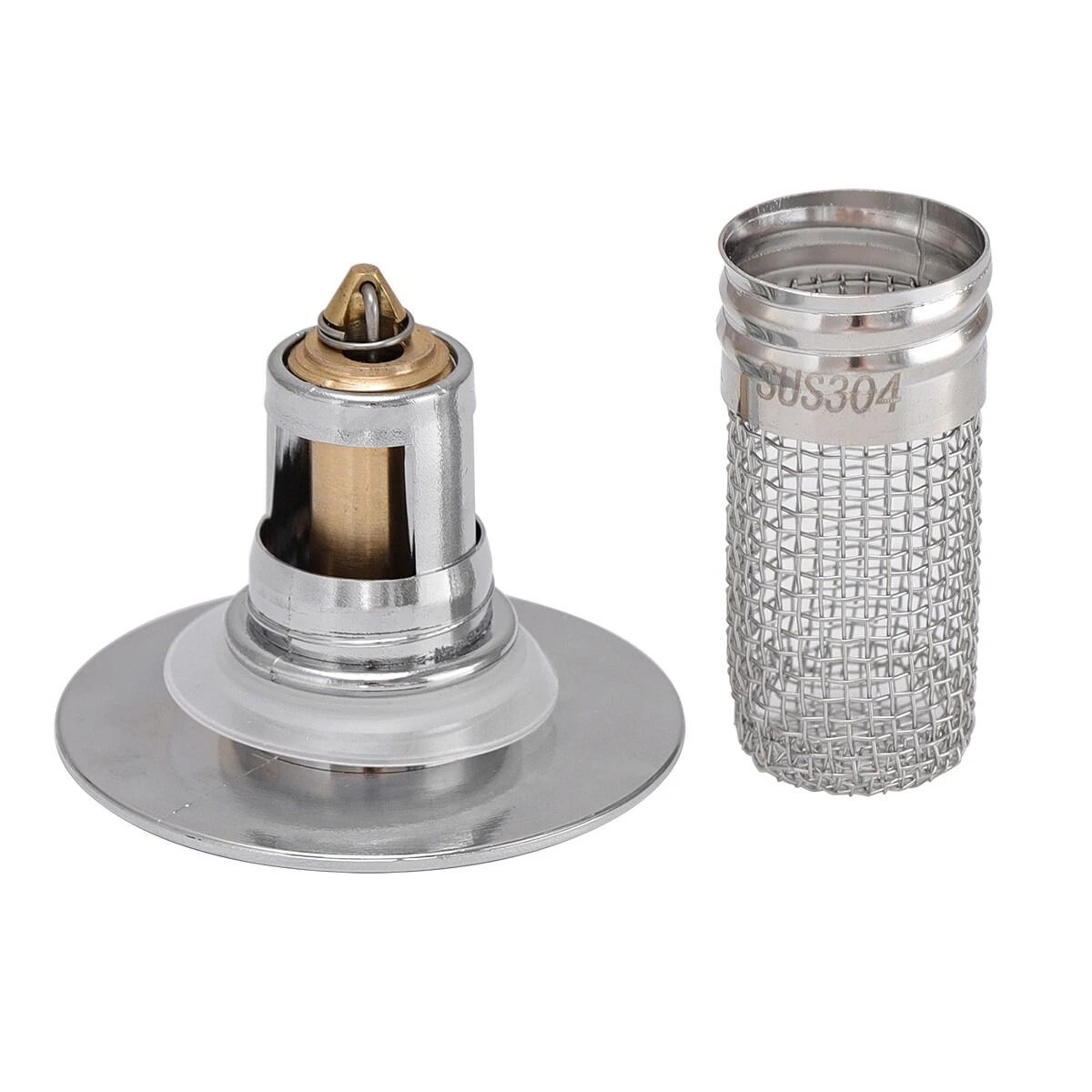 pack bathroom sink hair catcher & pop up drain stopper filter