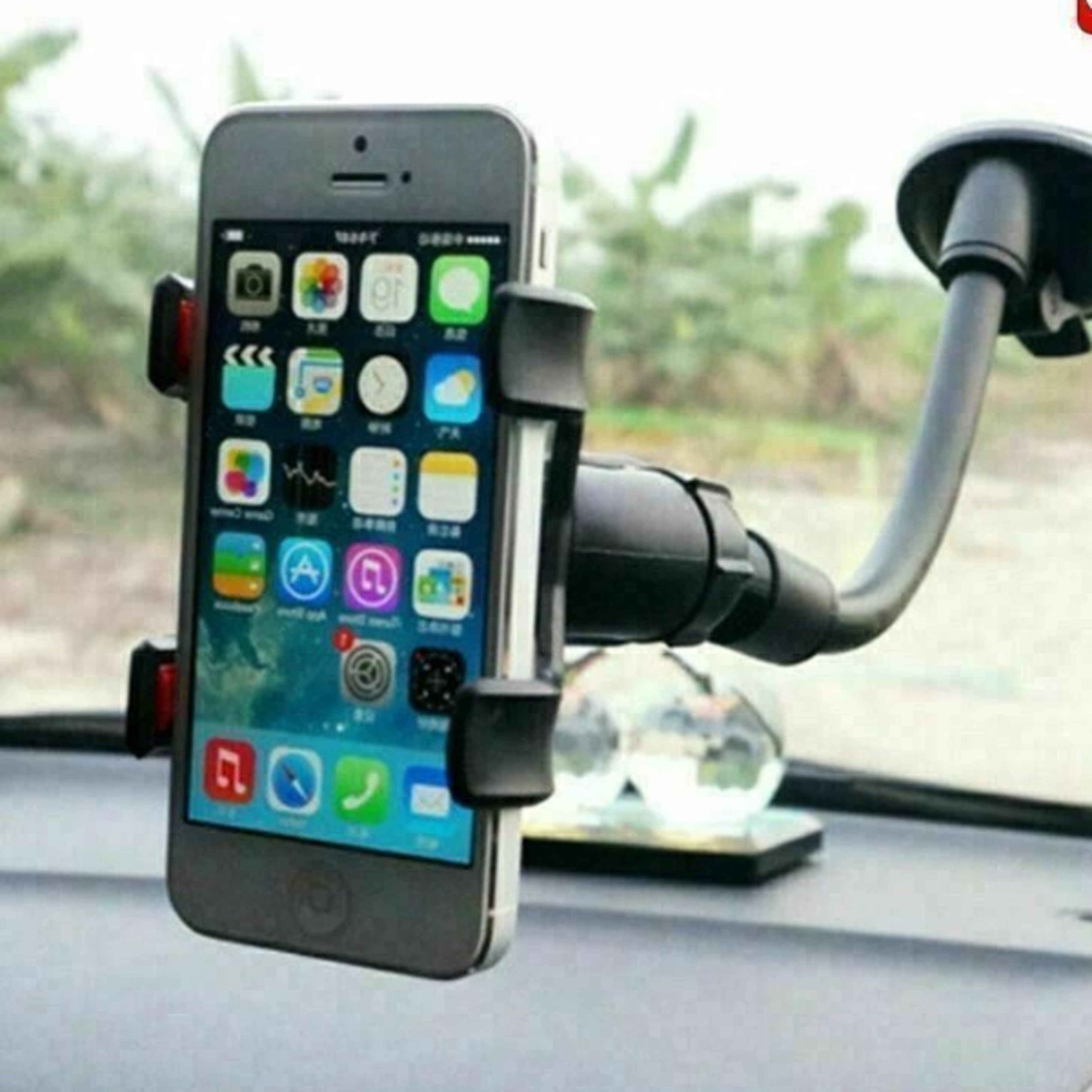 car phone mount windshield holder universal adjustable dashboard cradle