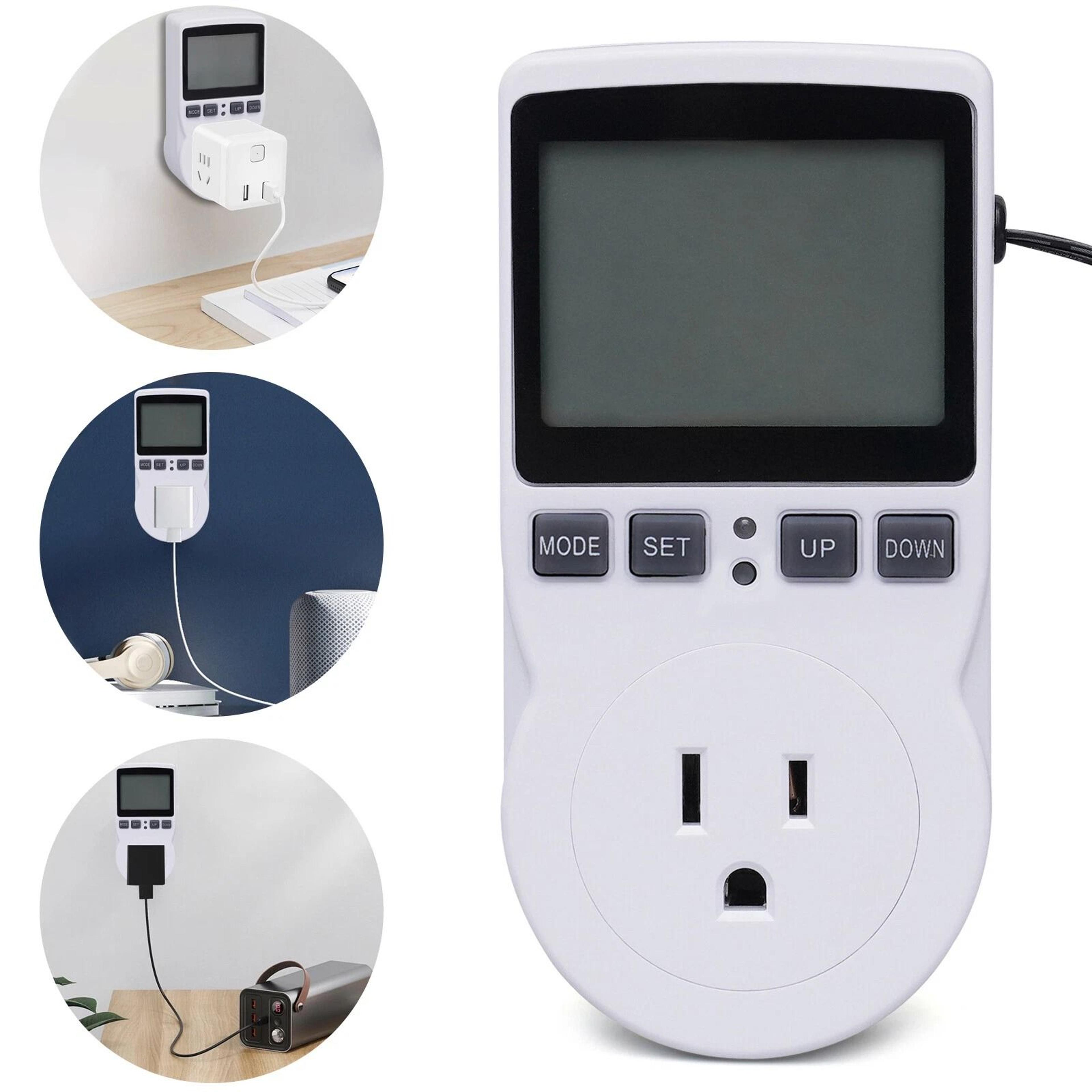 Smart LCD Plug In Thermostat Timer  Temperature Controller Switch For Home  Greenhouse 14