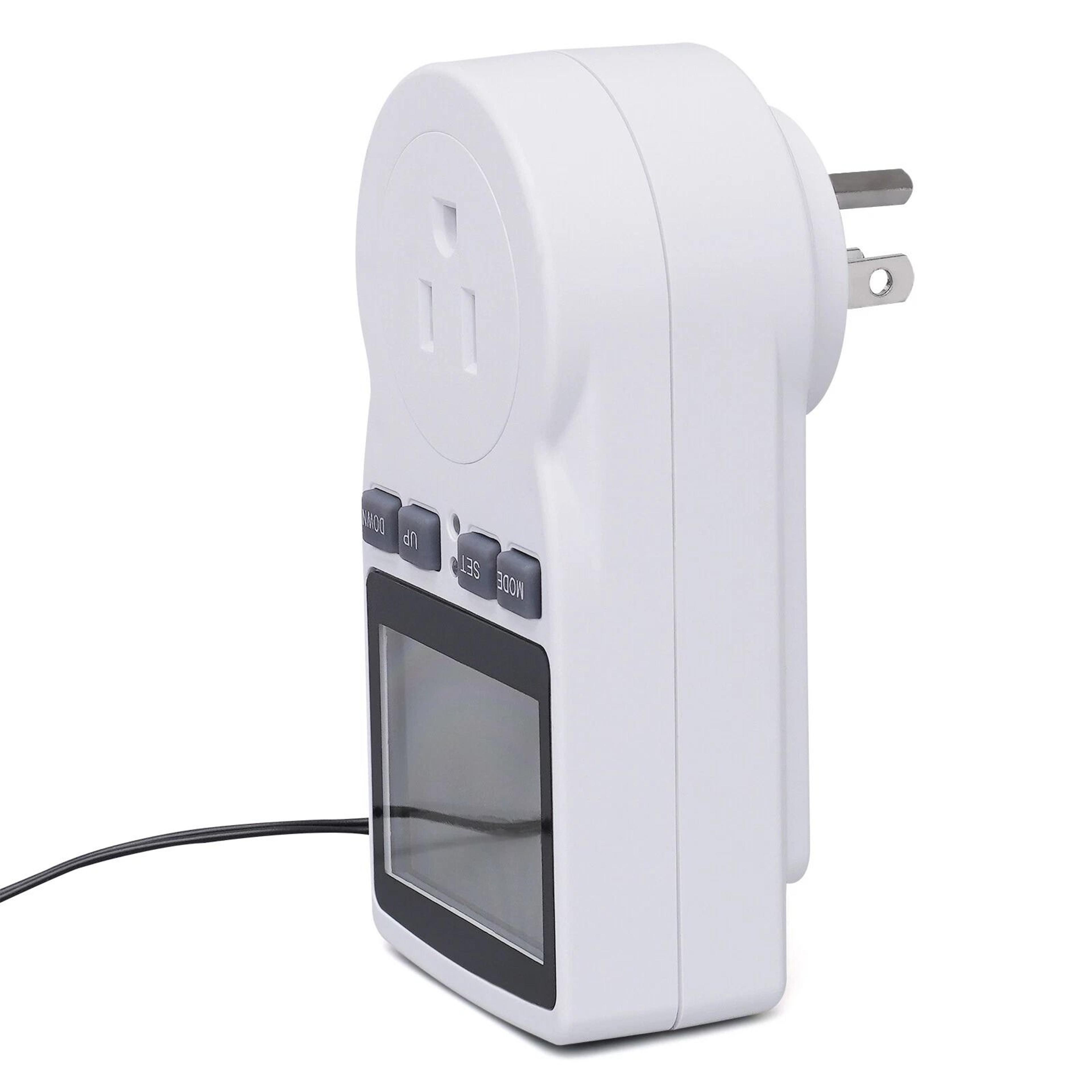 Smart LCD Plug In Thermostat Timer  Temperature Controller Switch For Home  Greenhouse 5