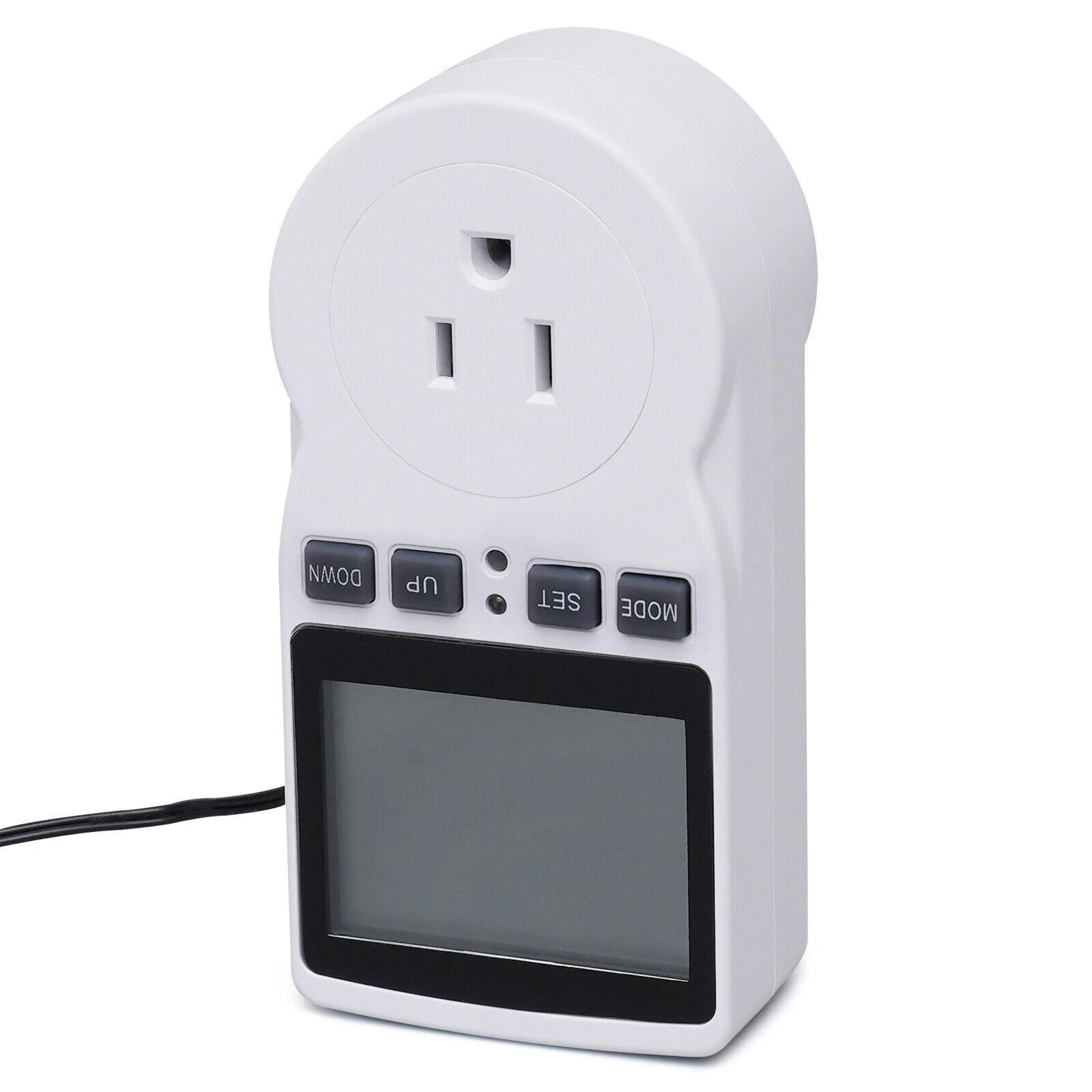 Smart LCD Plug In Thermostat Timer  Temperature Controller Switch For Home  Greenhouse 6