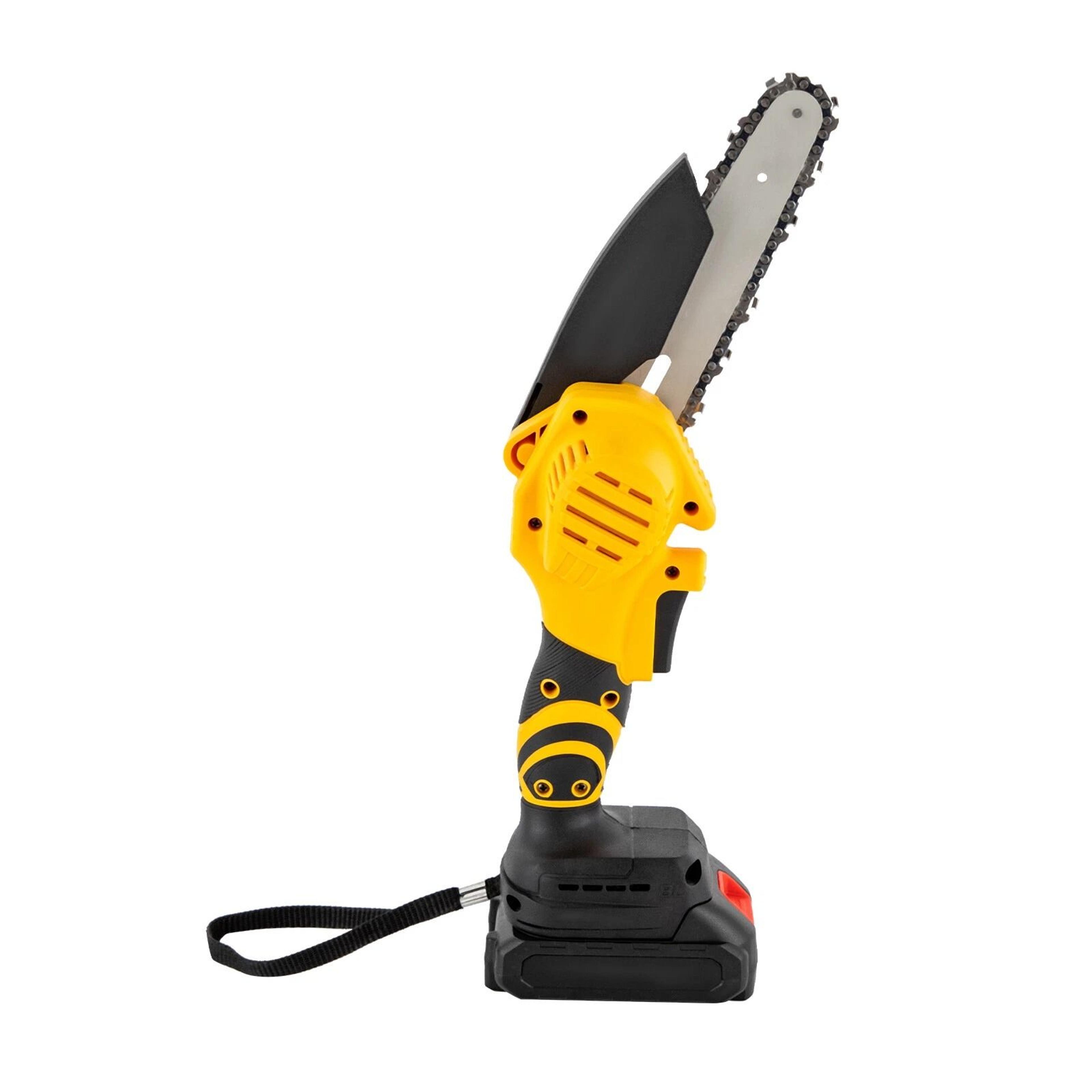 Mini Electric Chainsaw Cordless Handheld Chain Saw With Ideal For Light Tree Trimming 2