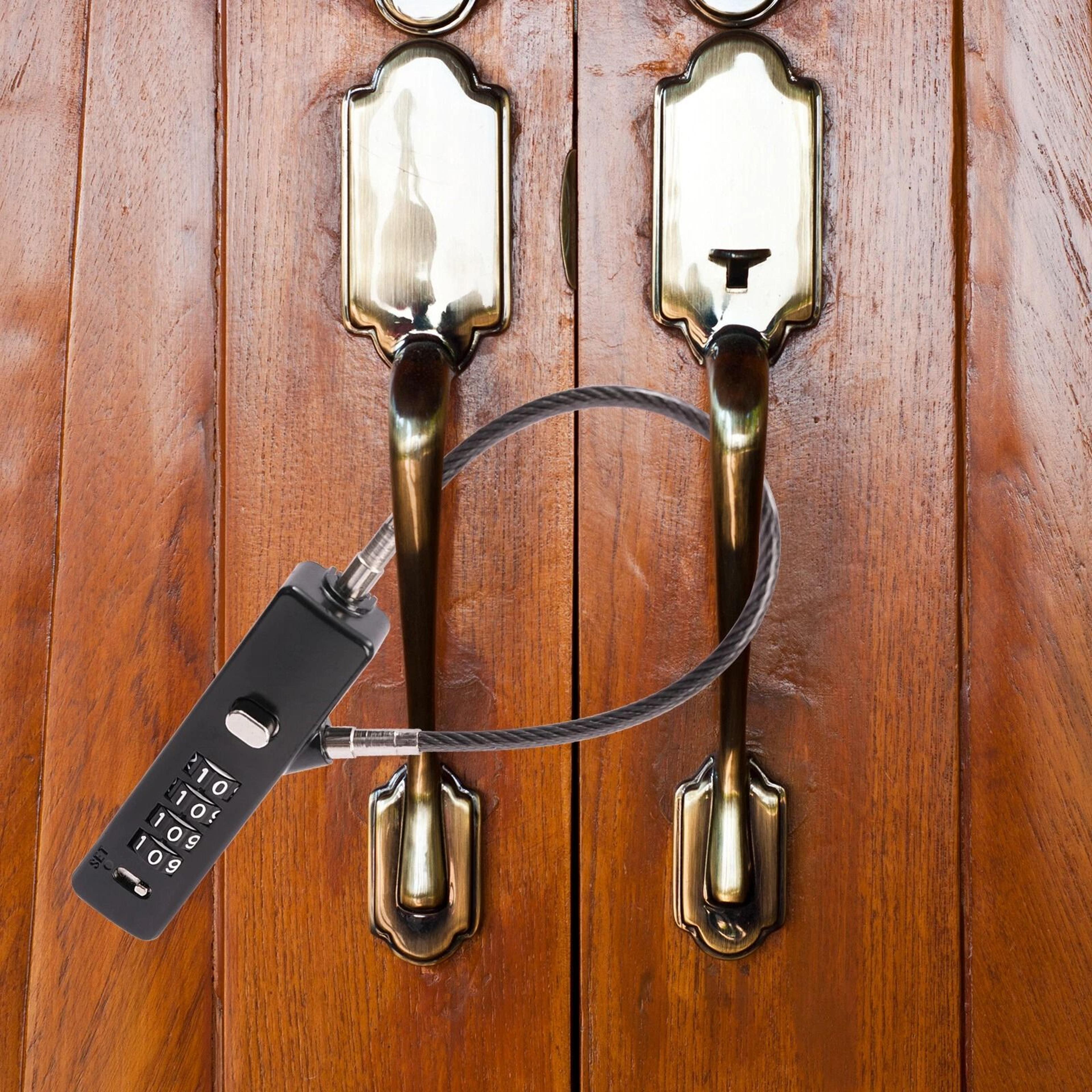 Digit Combination Cable Lock For Bike Luggage Fences And Garage Gates Secure And Durable 11