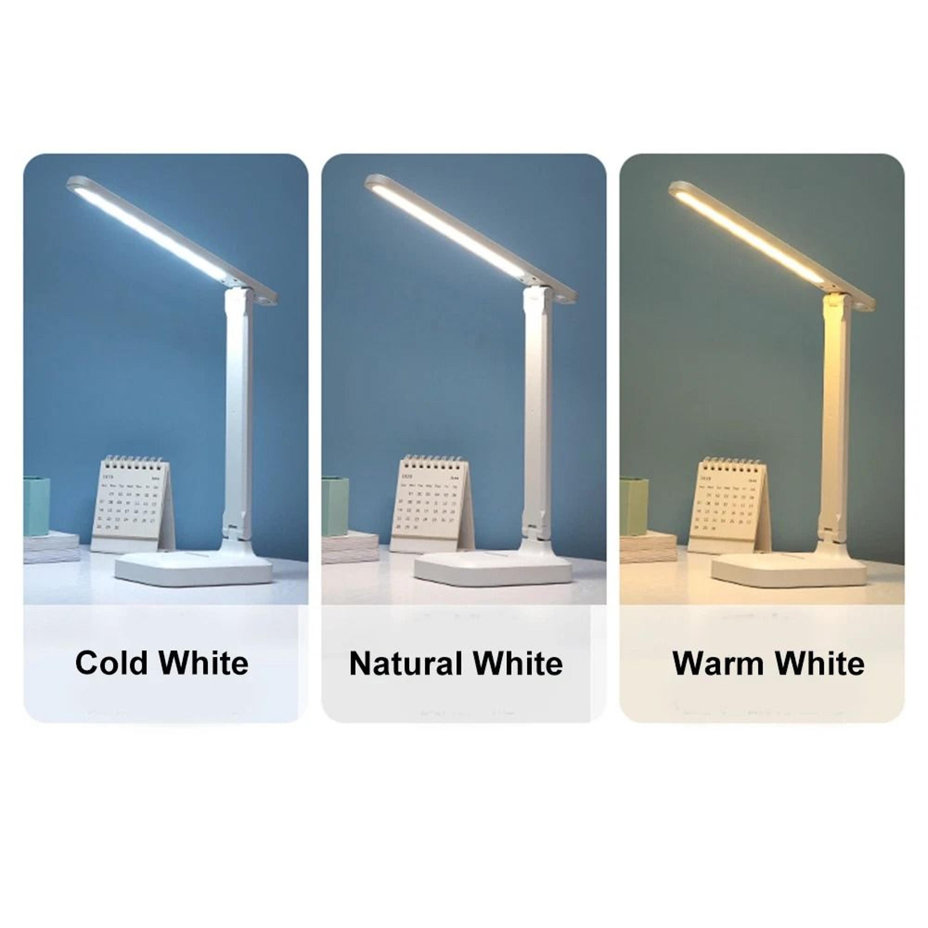 USB Rechargeable Dimmable LED Desk Lamp With Touch Sensor For Reading 2