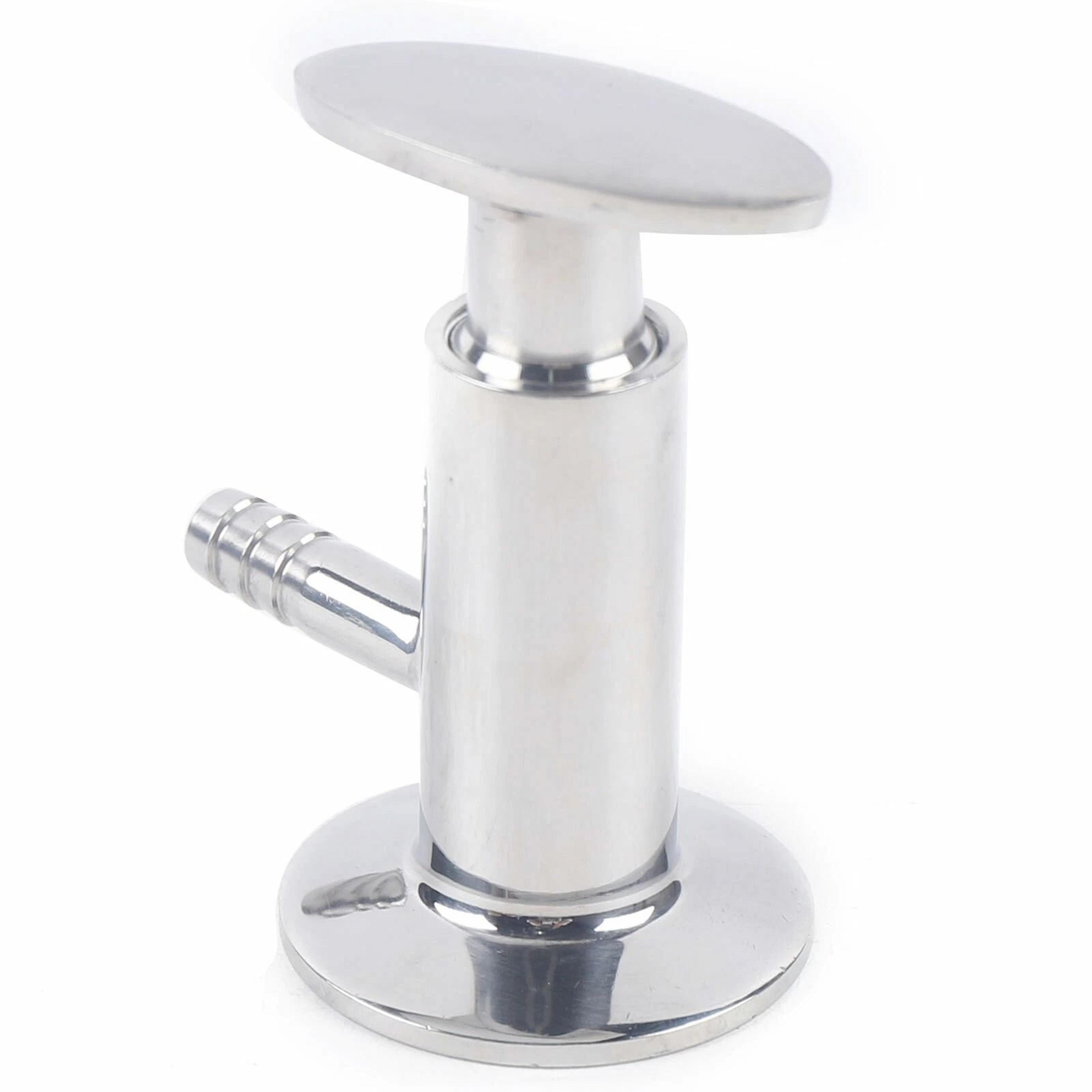 Stainless Steel Sanitary Sampling Valve For Water Oil Wine Pipes 3