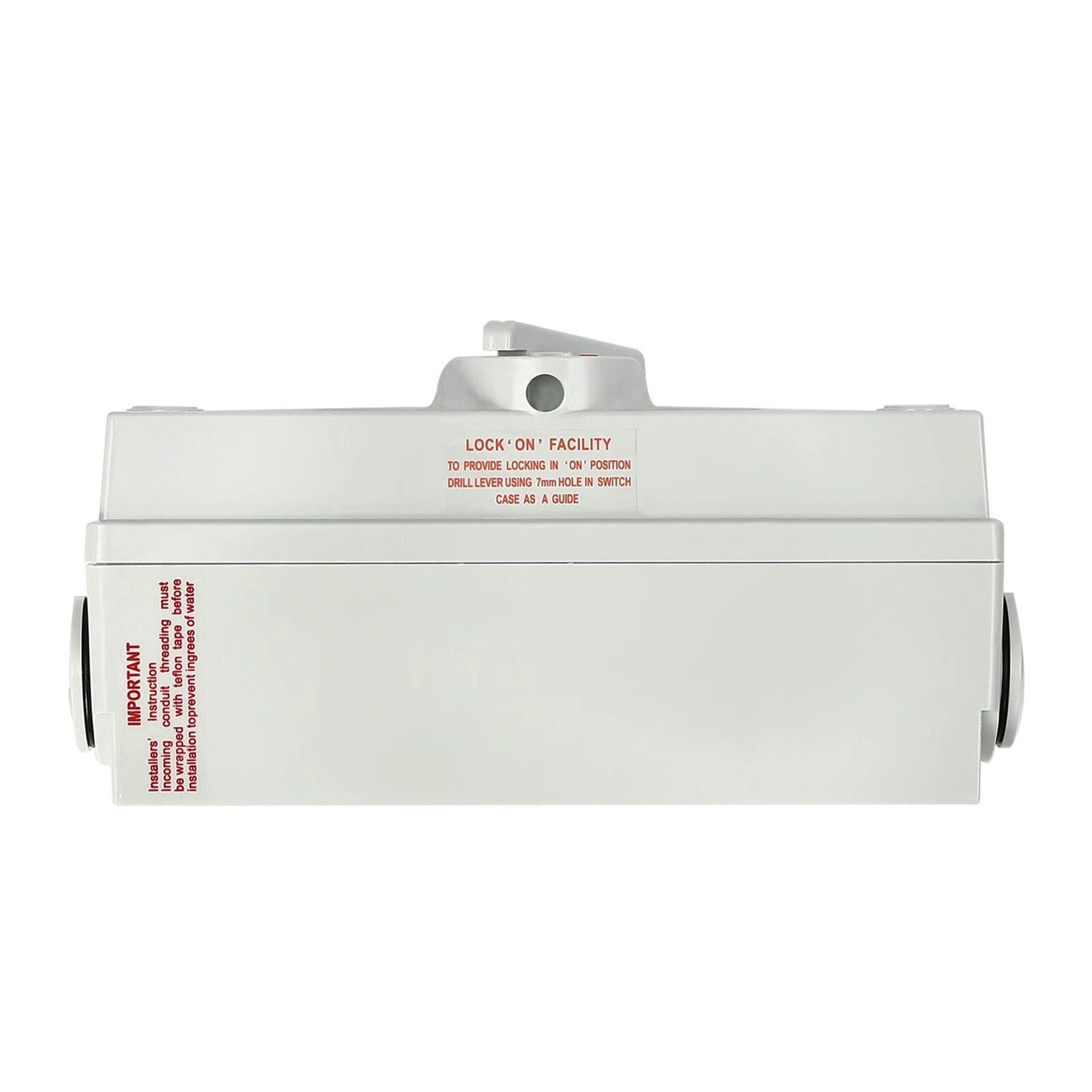 Pole Waterproof Isolation Switch Wall Mounted Safety Disconnect 12