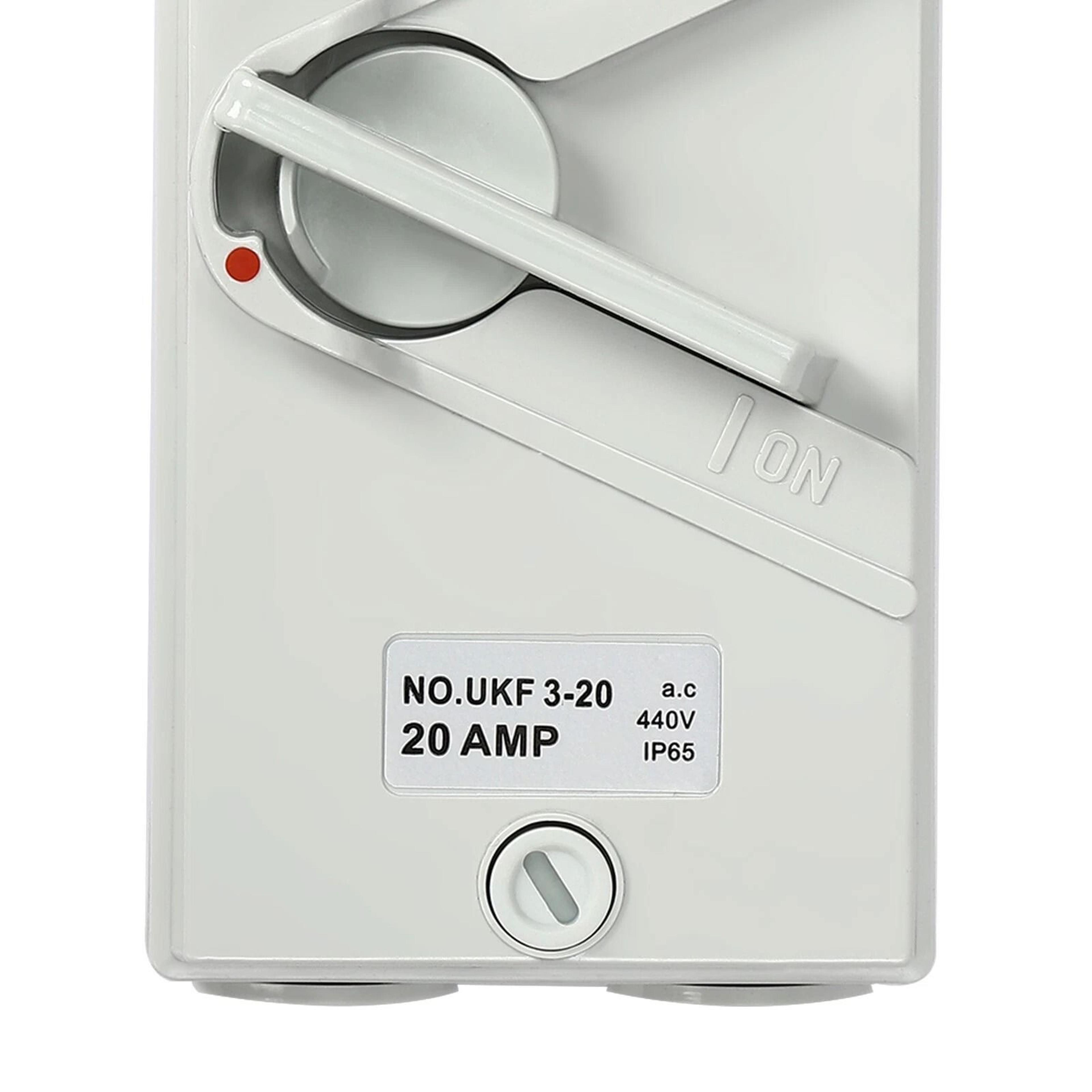 Pole Waterproof Isolation Switch Wall Mounted Safety Disconnect 17