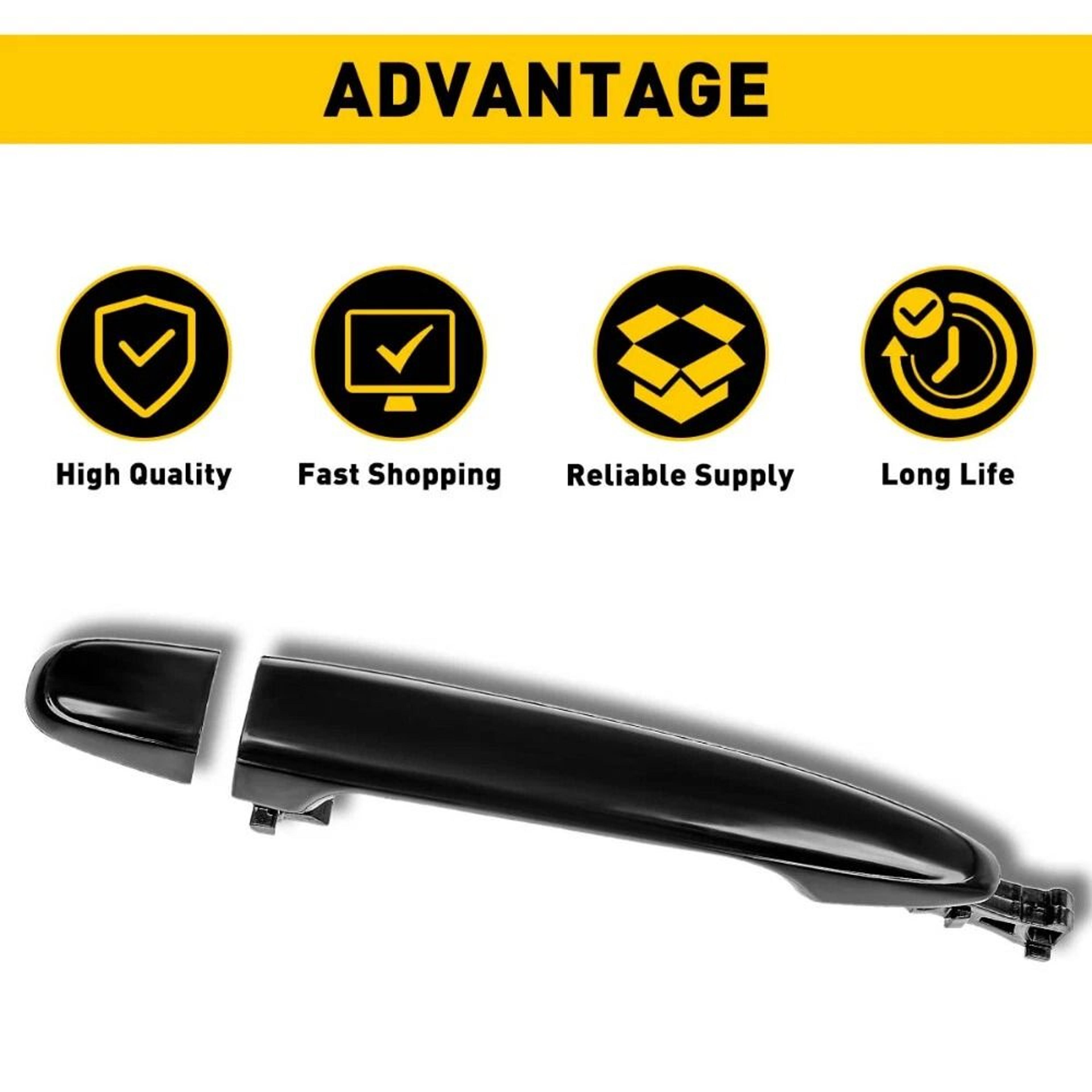 Passenger Side Exterior Door Handle For Toyota Camry Replacement Front Outside Handle 2