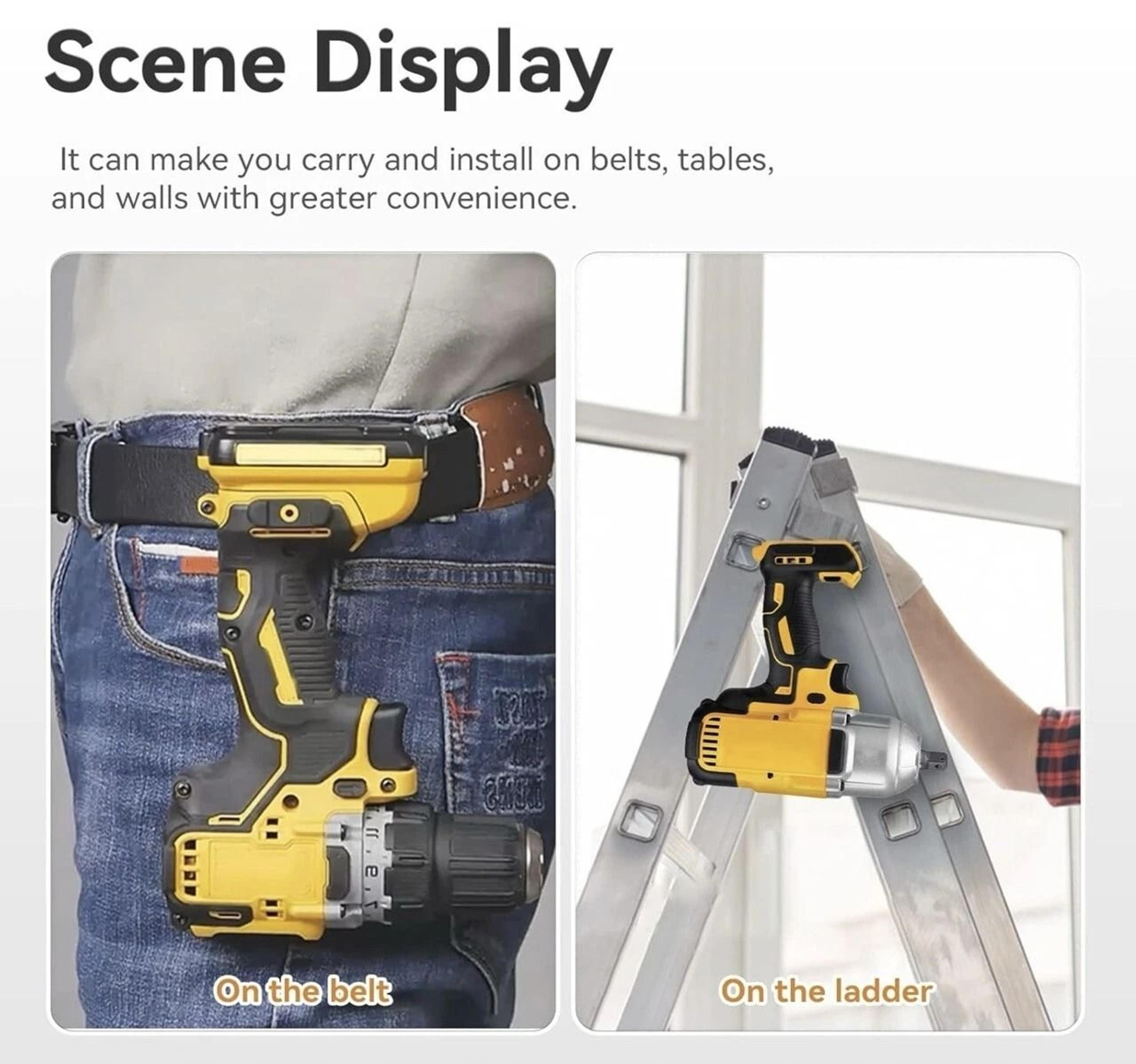 Drill Driver Belt Clips Durable Tool Hooks For Power Tools 4
