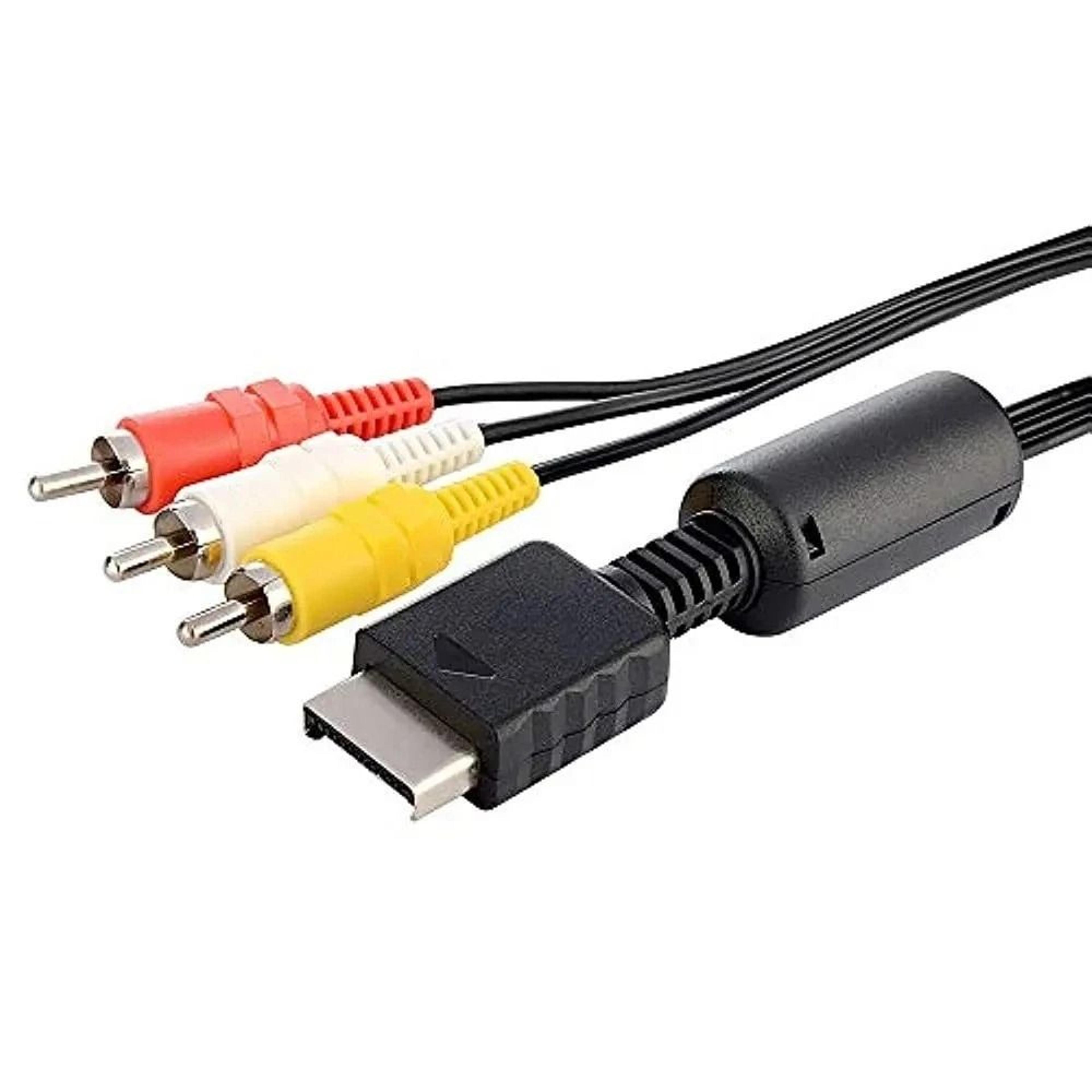 av to rca composite cable high quality playstation video adapter