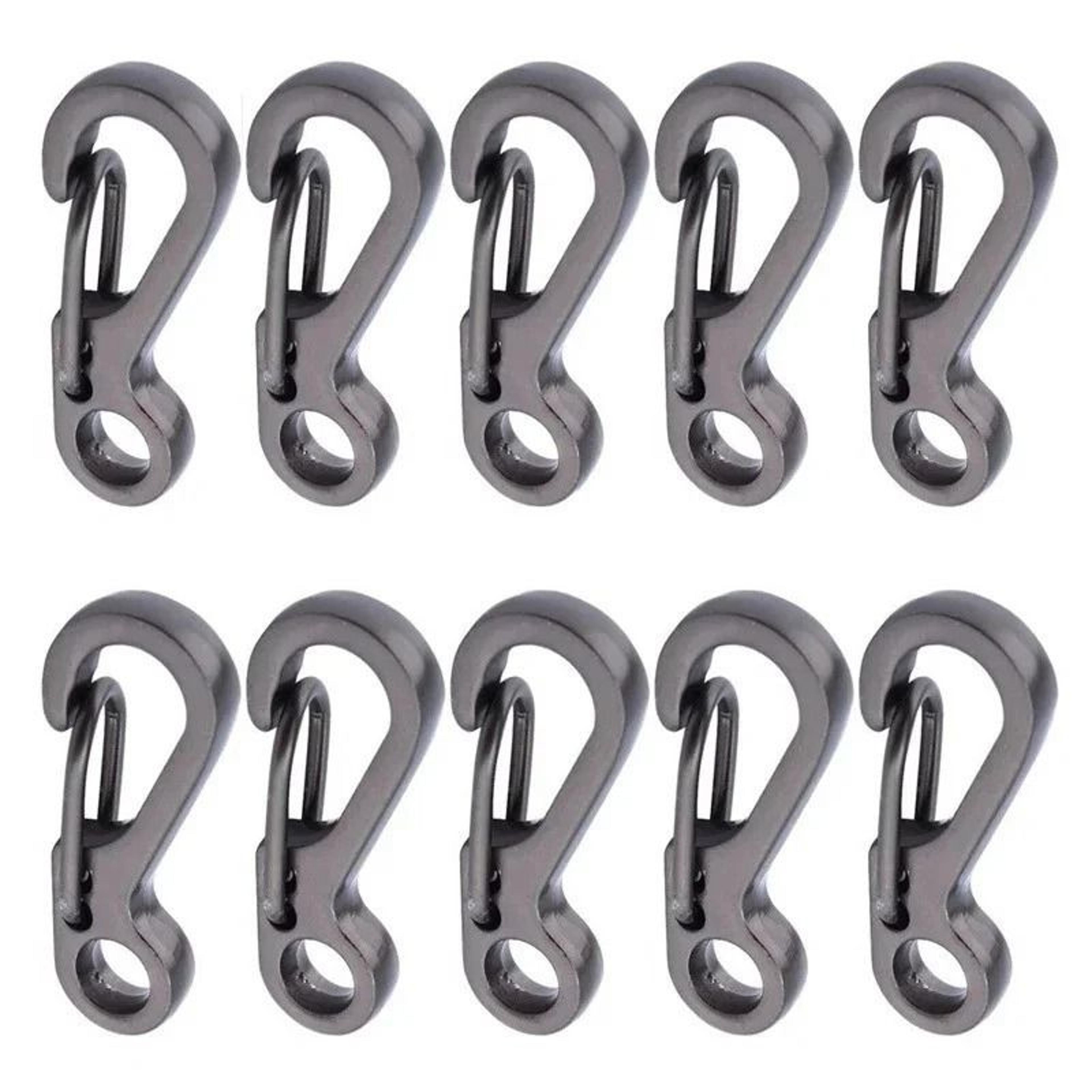 pack mini carabiner keychain set edc camping & tactical hooks