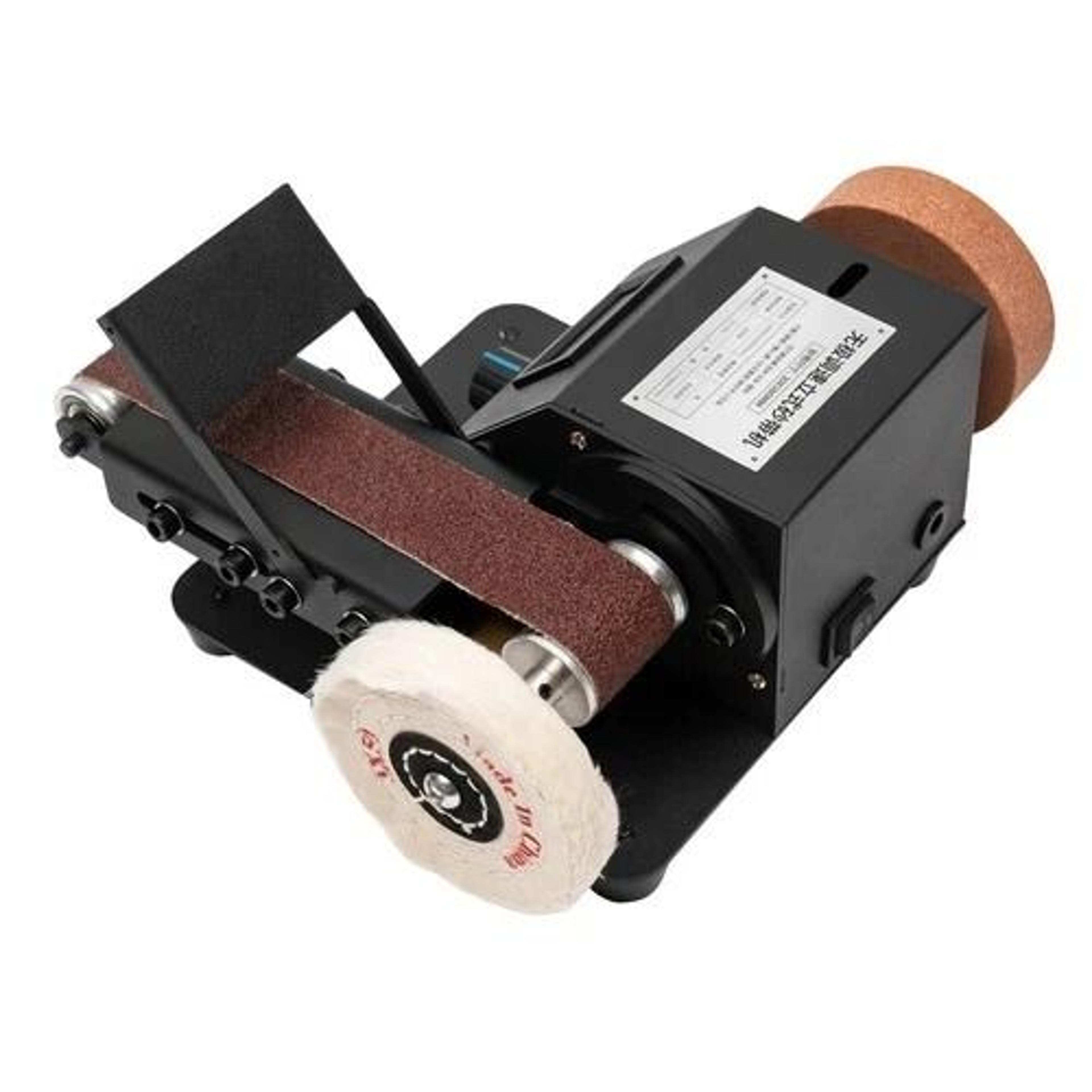 Precision Bench Belt Sander Knife Sharpener Tool With Belt Table Polishing Sander 7