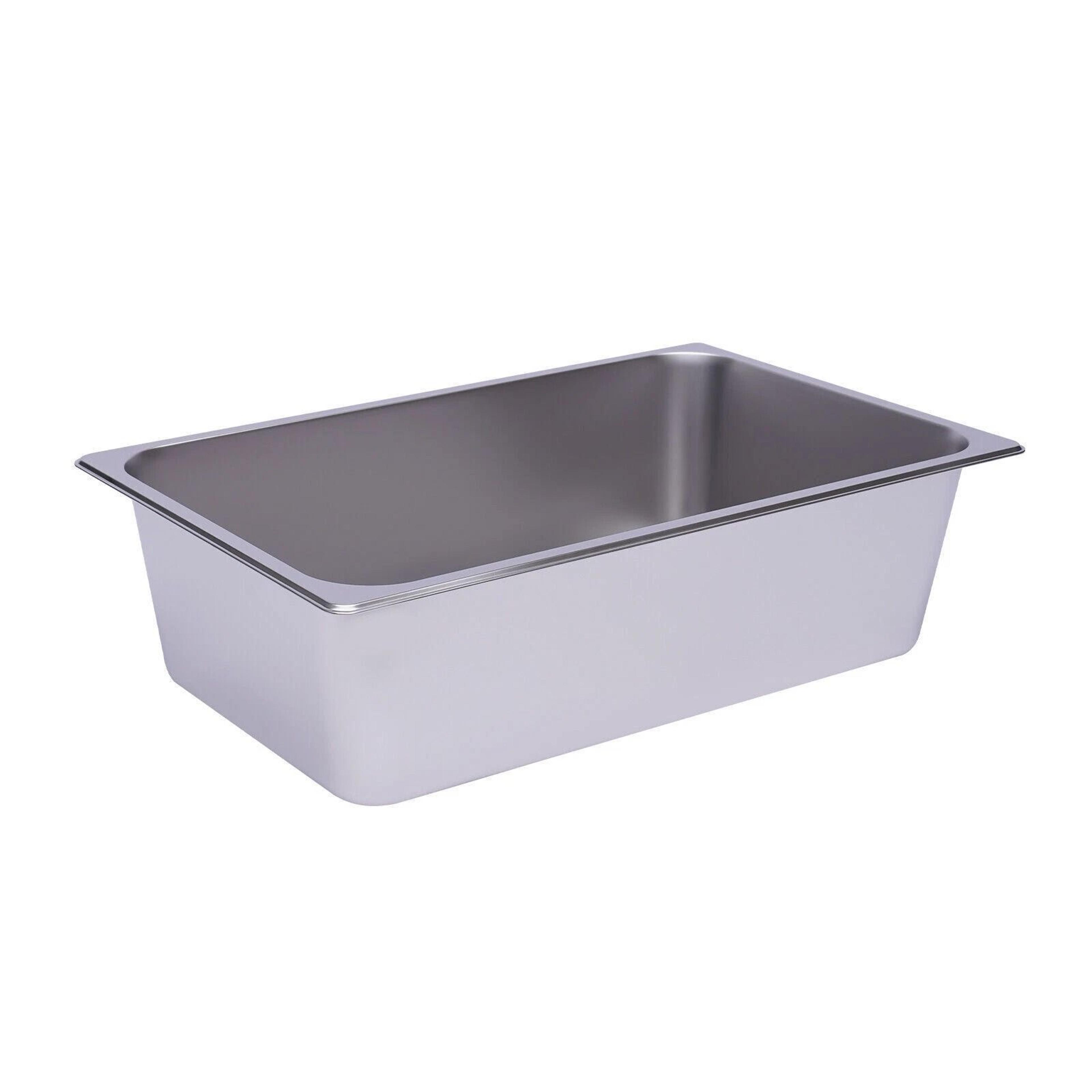 Premium Full Deep Stainless Steel Hotel Food Prep Pans Steam Table Set 7