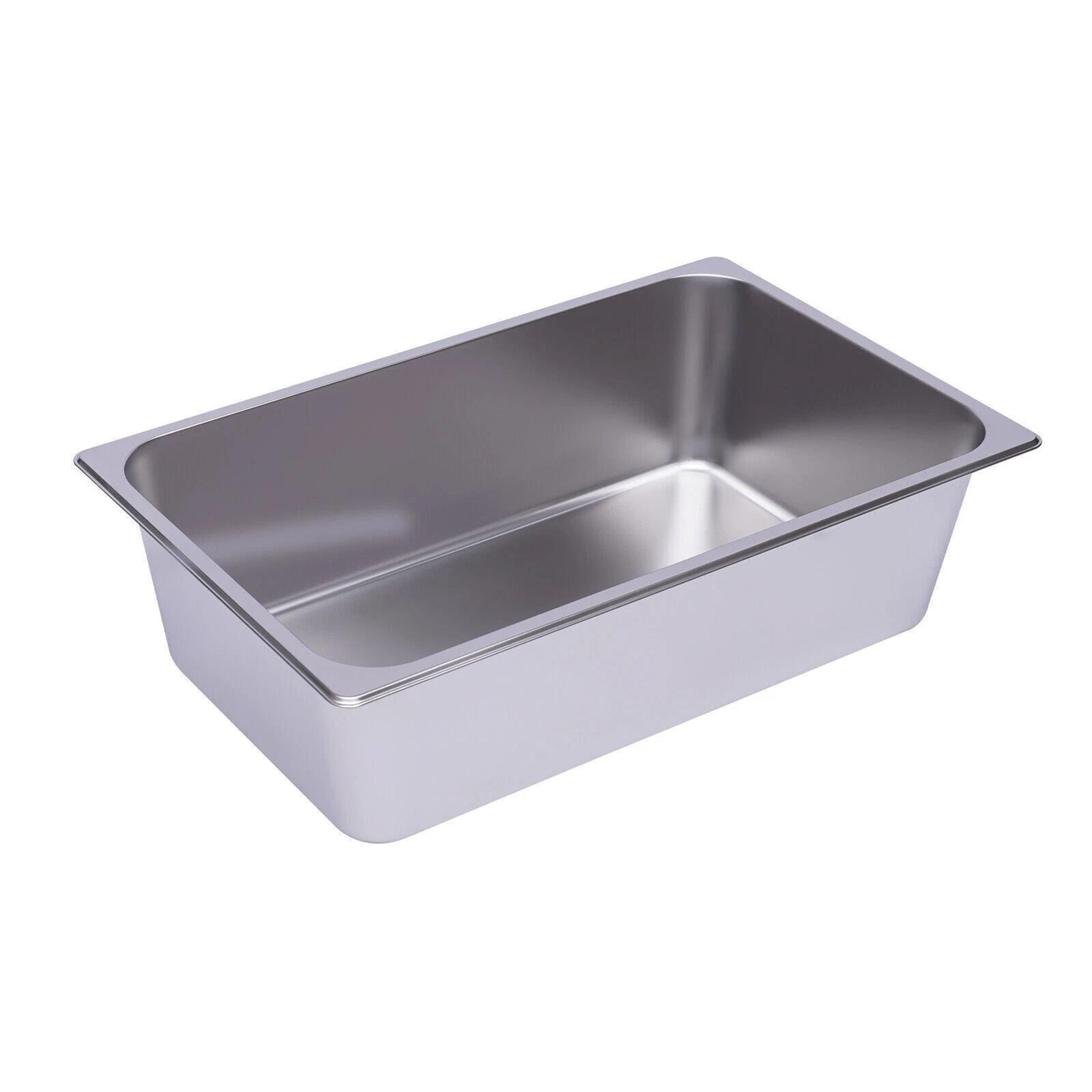 Premium Full Deep Stainless Steel Hotel Food Prep Pans Steam Table Set 10