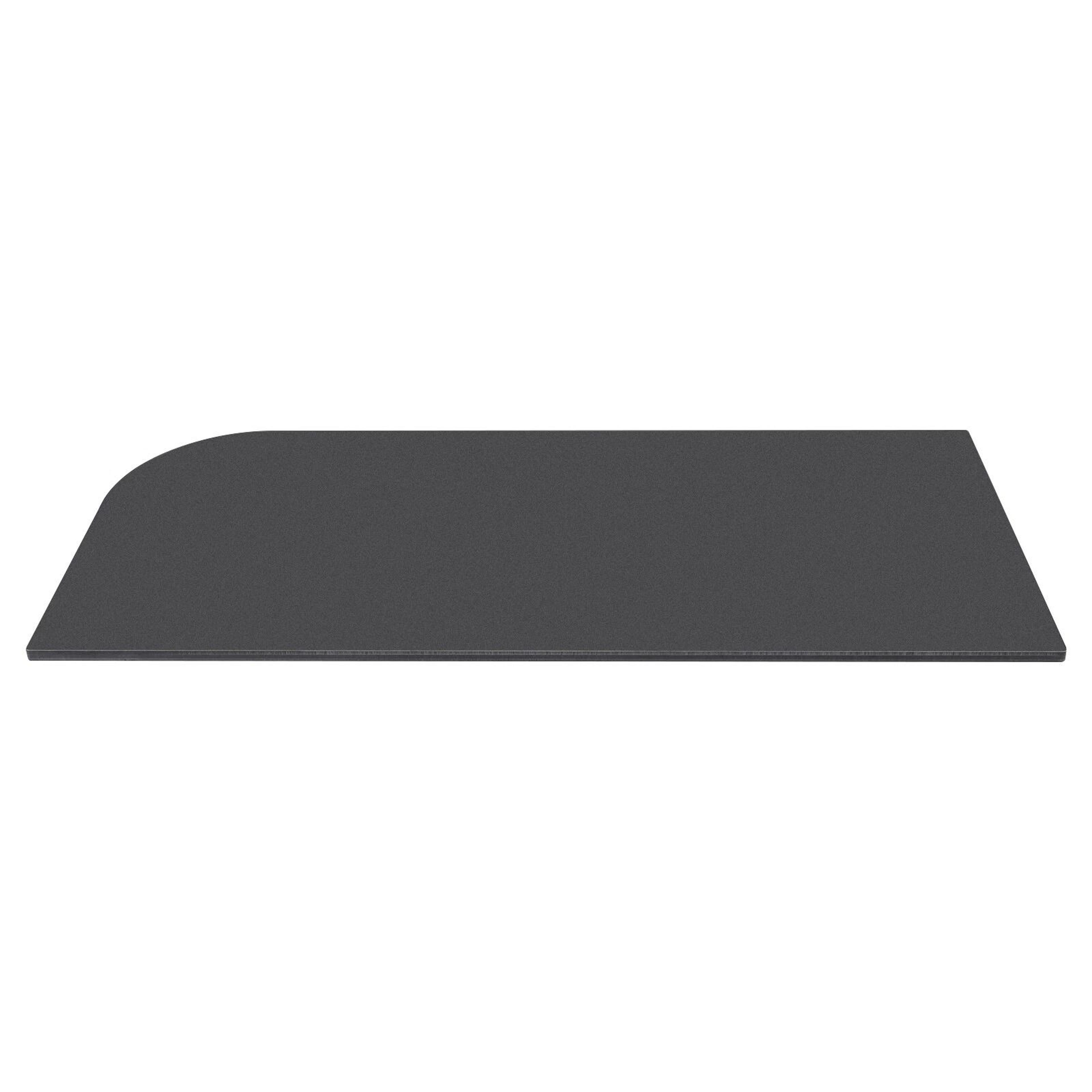 Wall Mounted Urinal Privacy Screen Panel Durable Black Restroom Partition 11