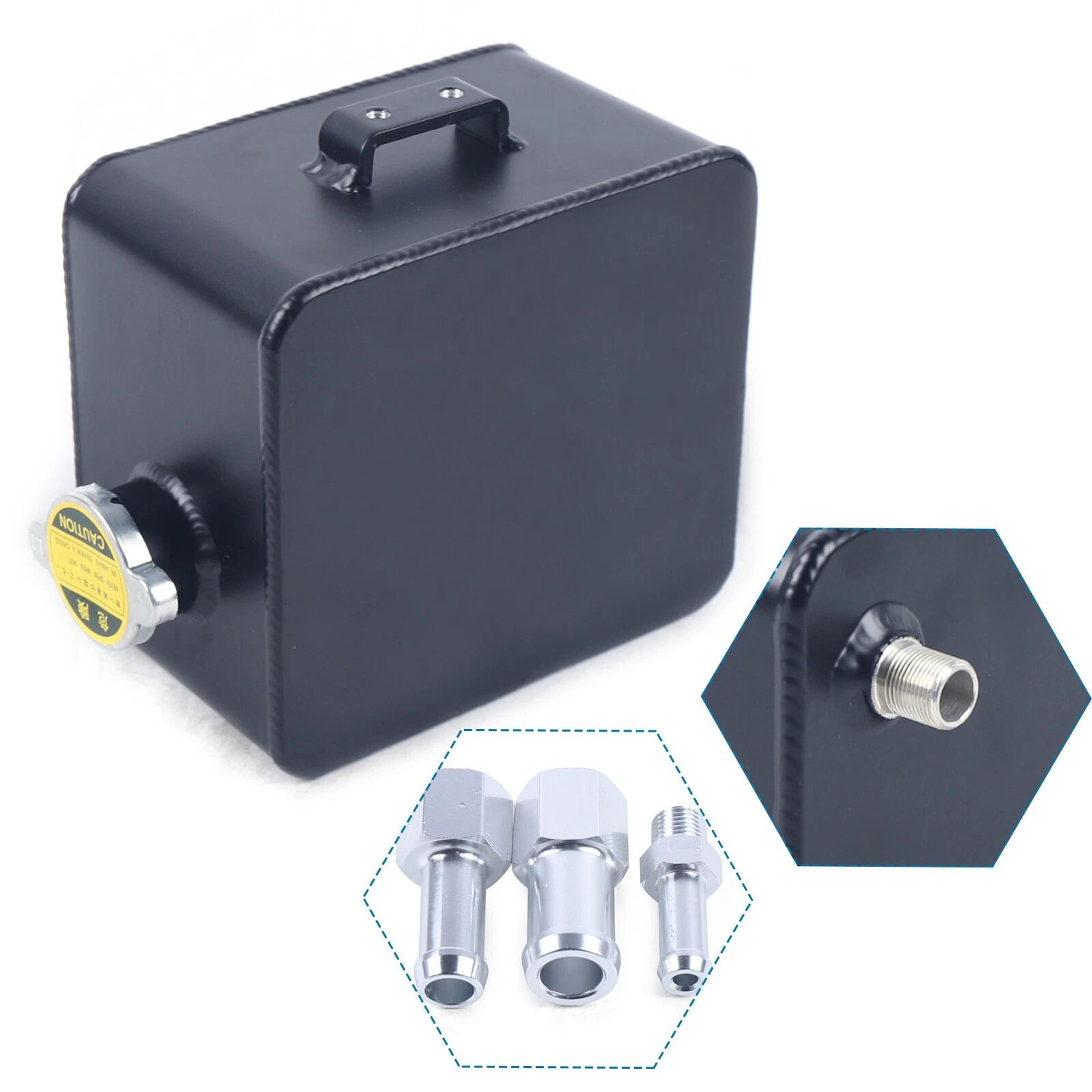 portable fuel tank aluminum racing fuel cell storage with cap