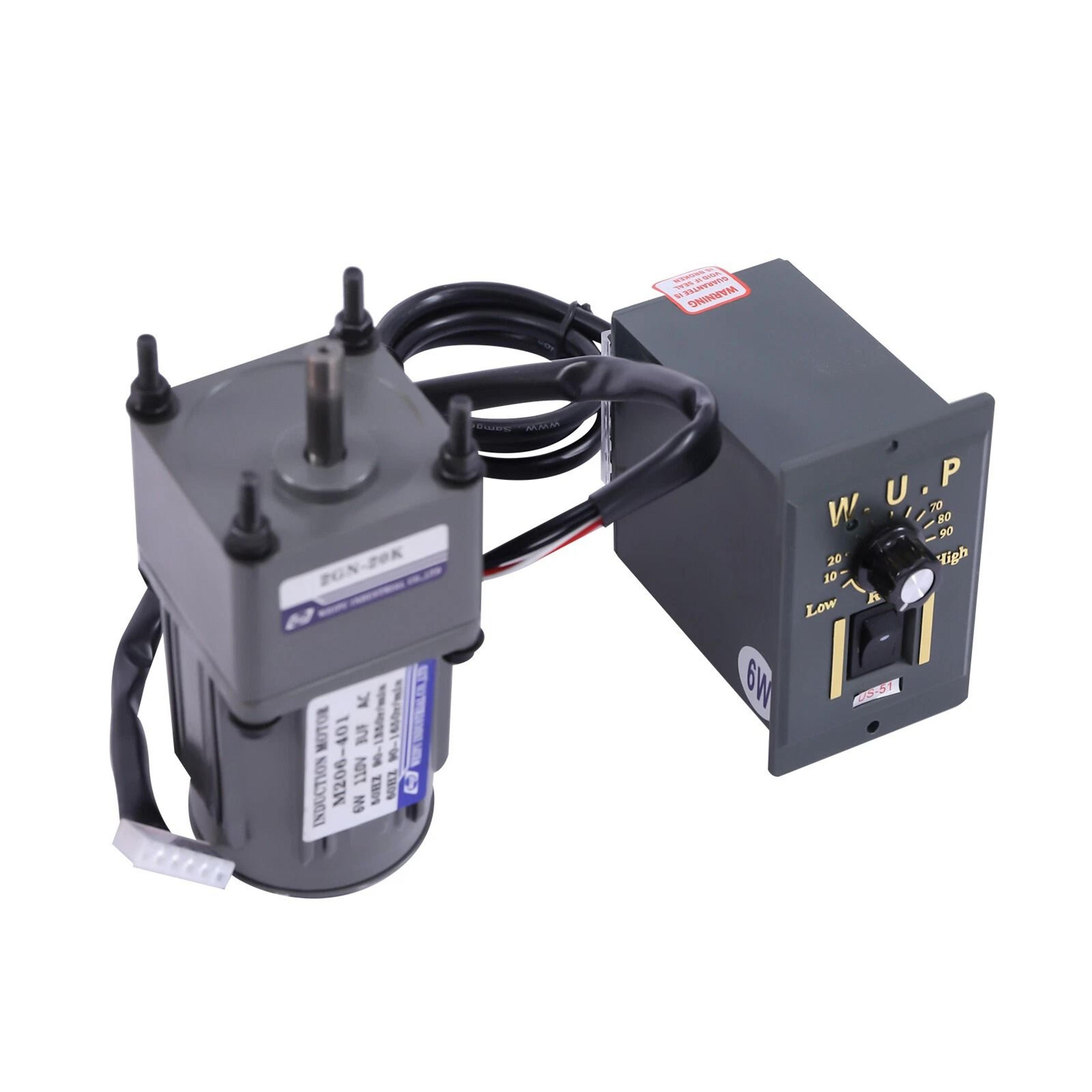 Gear Motor With Variable Speed Controller Adjustable AC Gear Motor 5