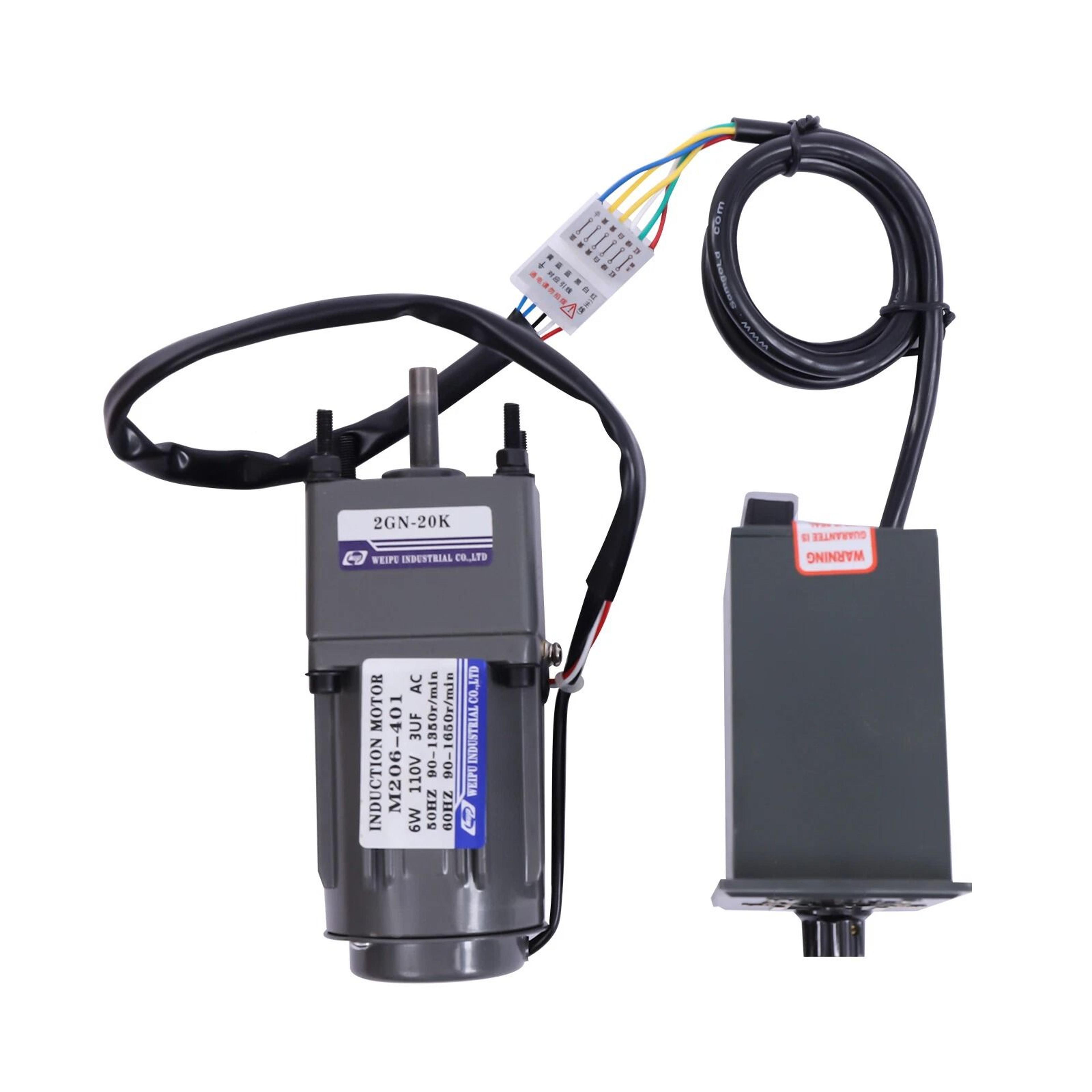 Gear Motor With Variable Speed Controller Adjustable AC Gear Motor 8