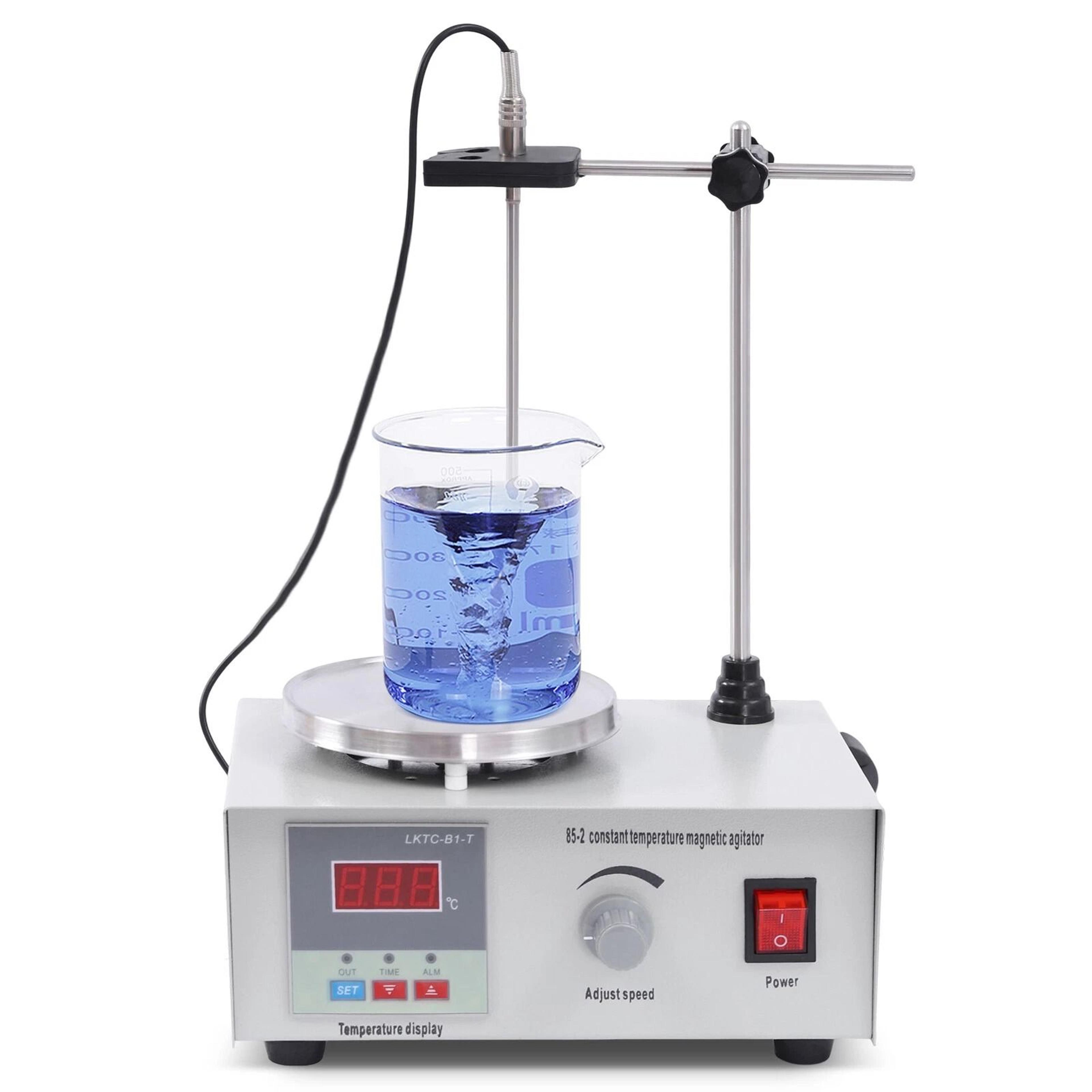 magnetic stirrer with heating plate digital hotplate mixer for lab liquids