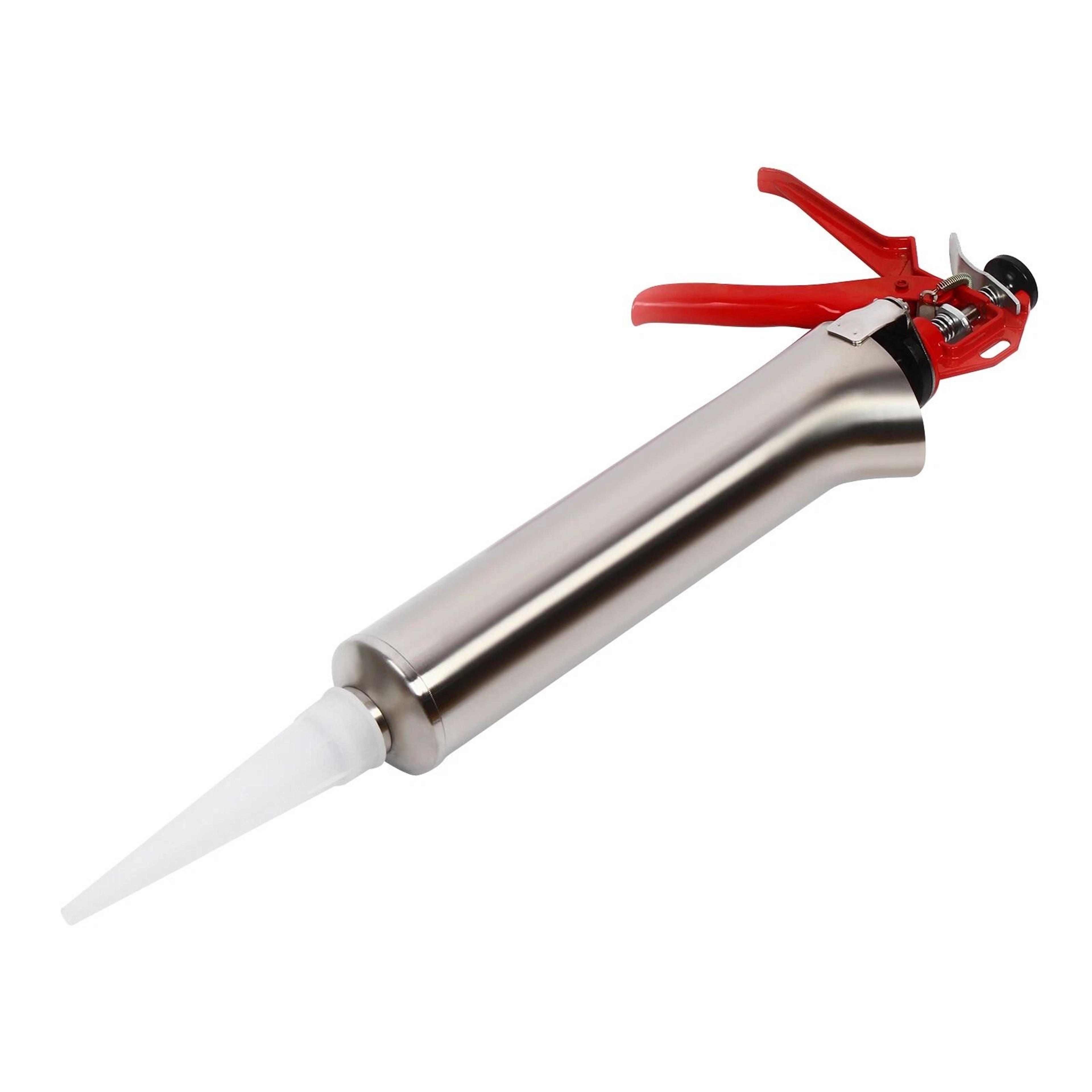 heavy duty mortar grouting gun kit with nozzles for brick pointing and tile repair