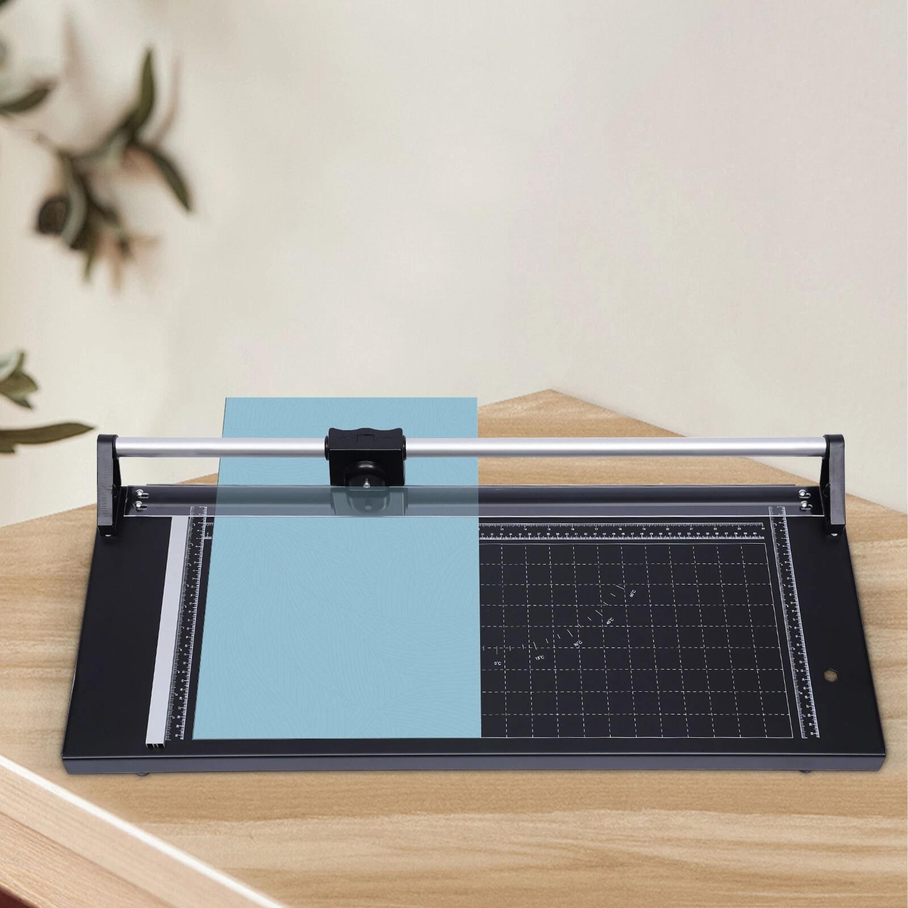 precision rotary paper cutter manual precision paper trimmer for photo, office & crafts