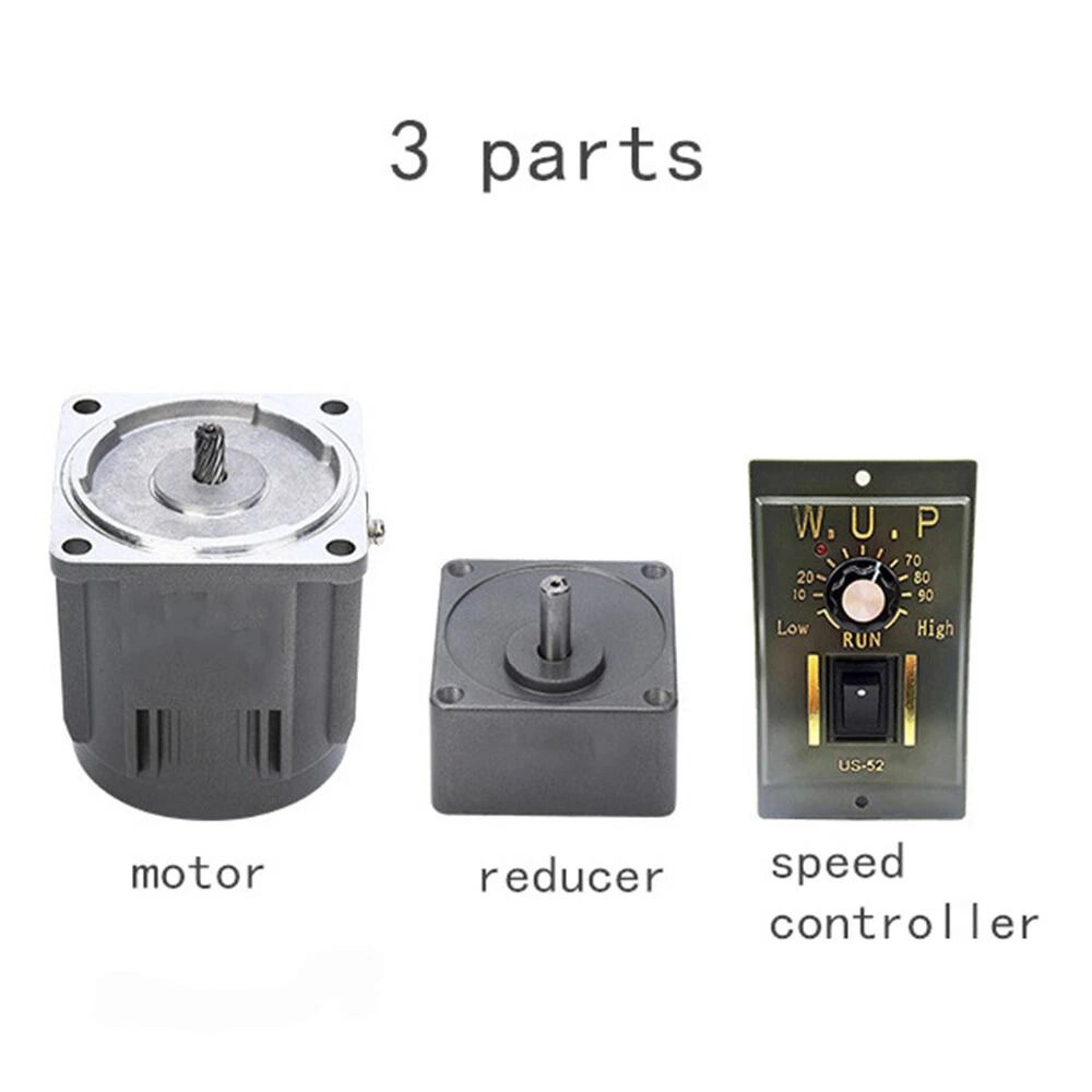 High Performance AC Gear Motor With Variable Speed Controller RPM Reversible 6