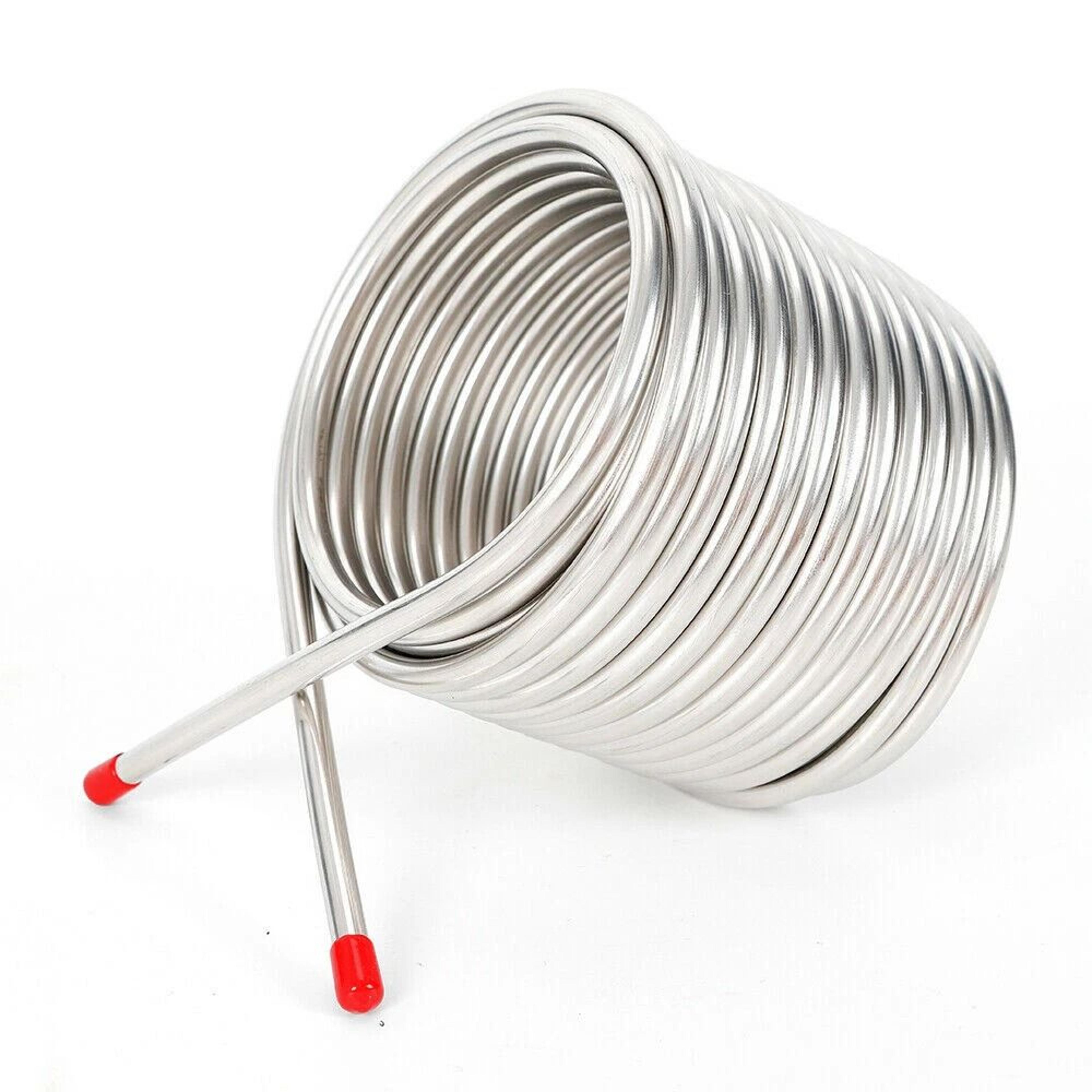 premium stainless steel immersion wort chiller fast brew cooling coil for homebrewings