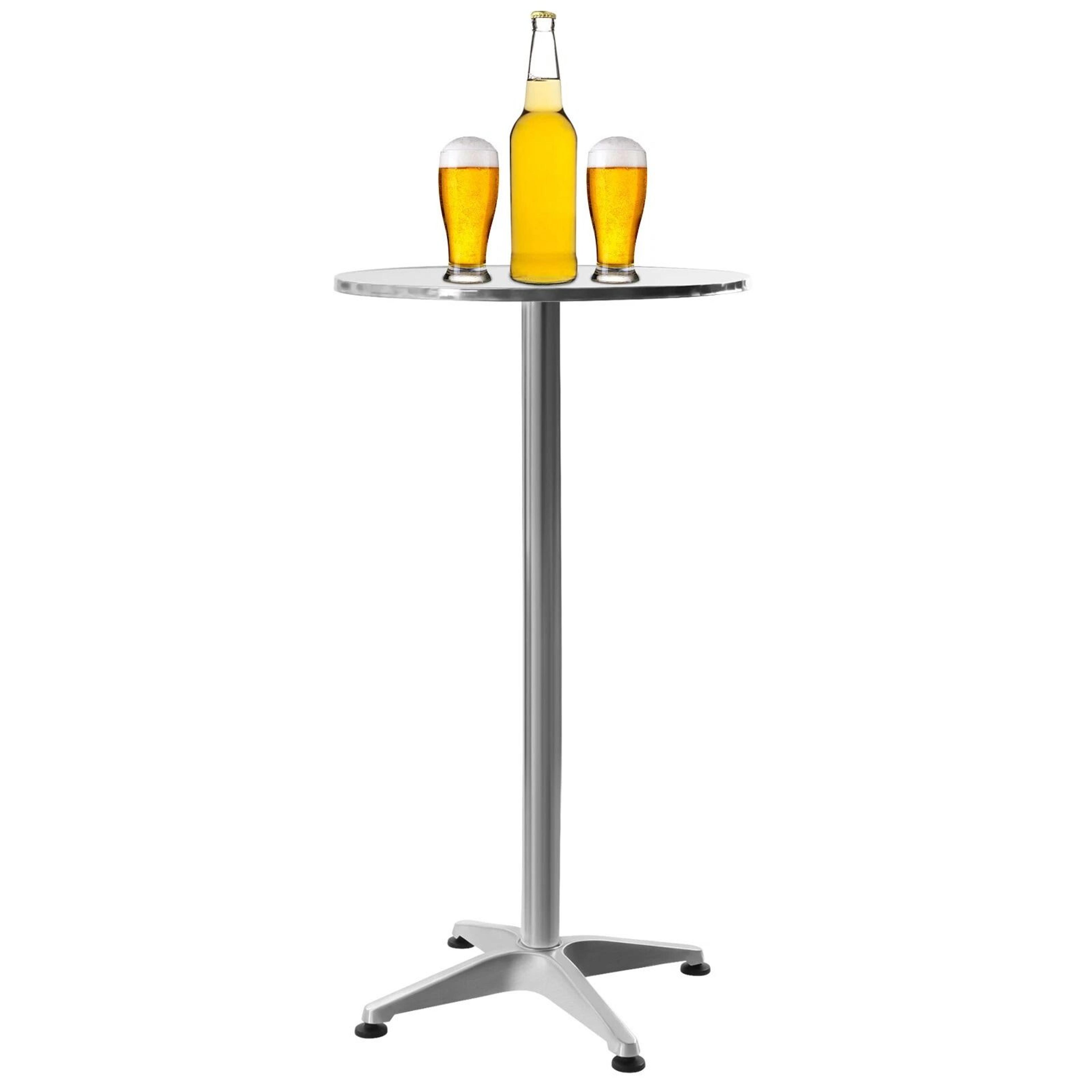 Premium Folding Patio Party Table Round Outdoor Bistro Table For Indoor  Outdoor Entertaining 5