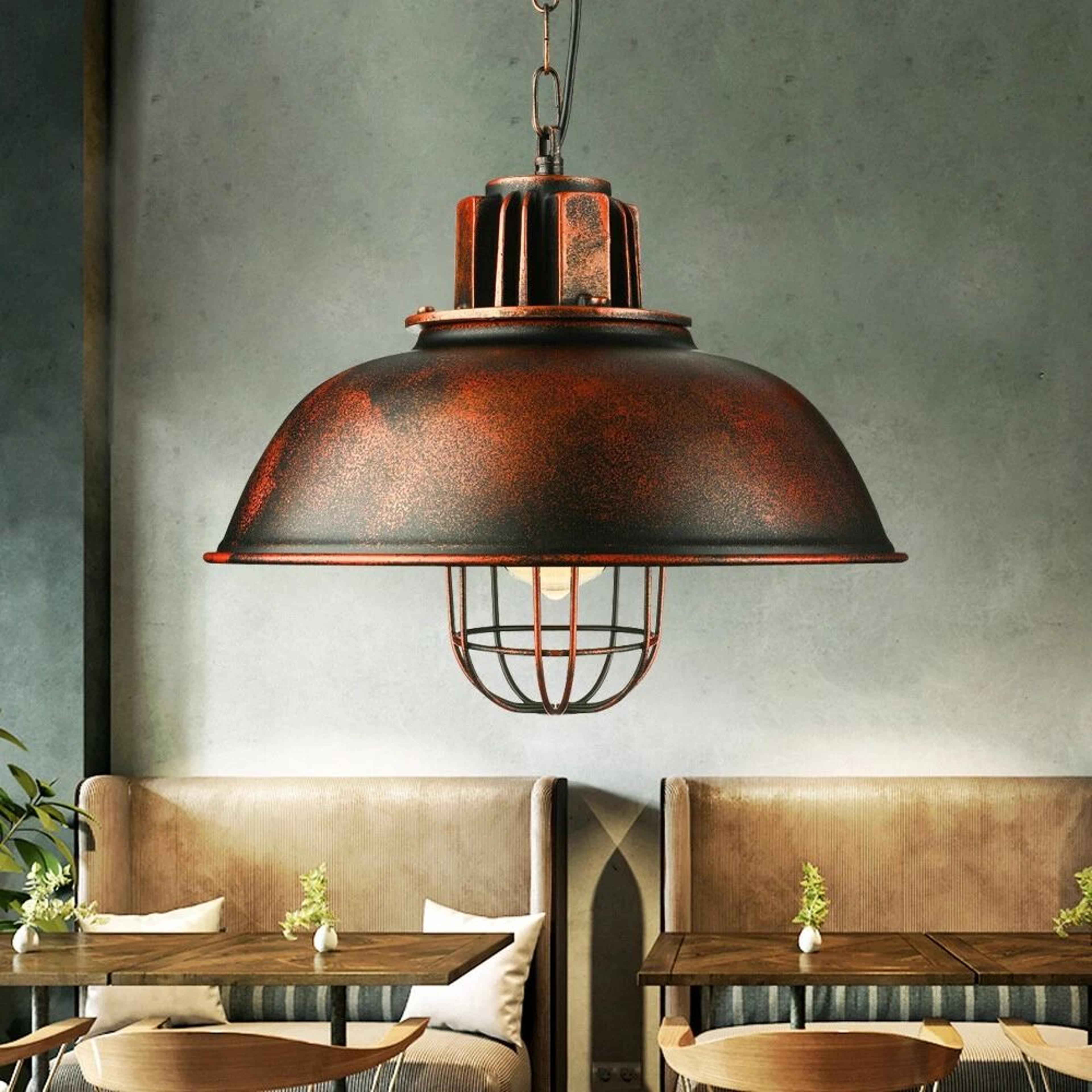 vintage industrial pendant light rustic farmhouse hanging ceiling lamp fixture