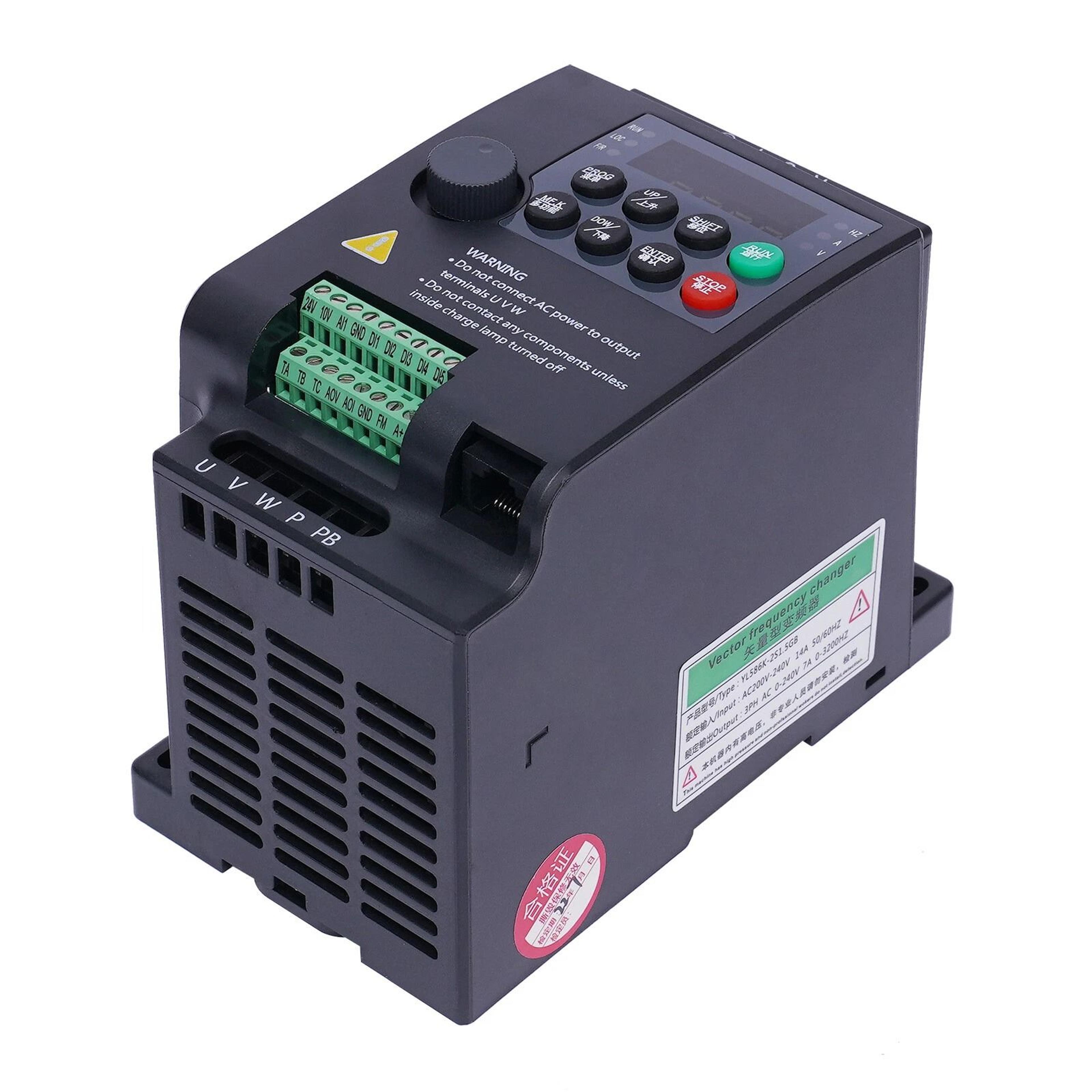 Phase Variable Frequency Drive VFD Speed Controller Motor Drive 9