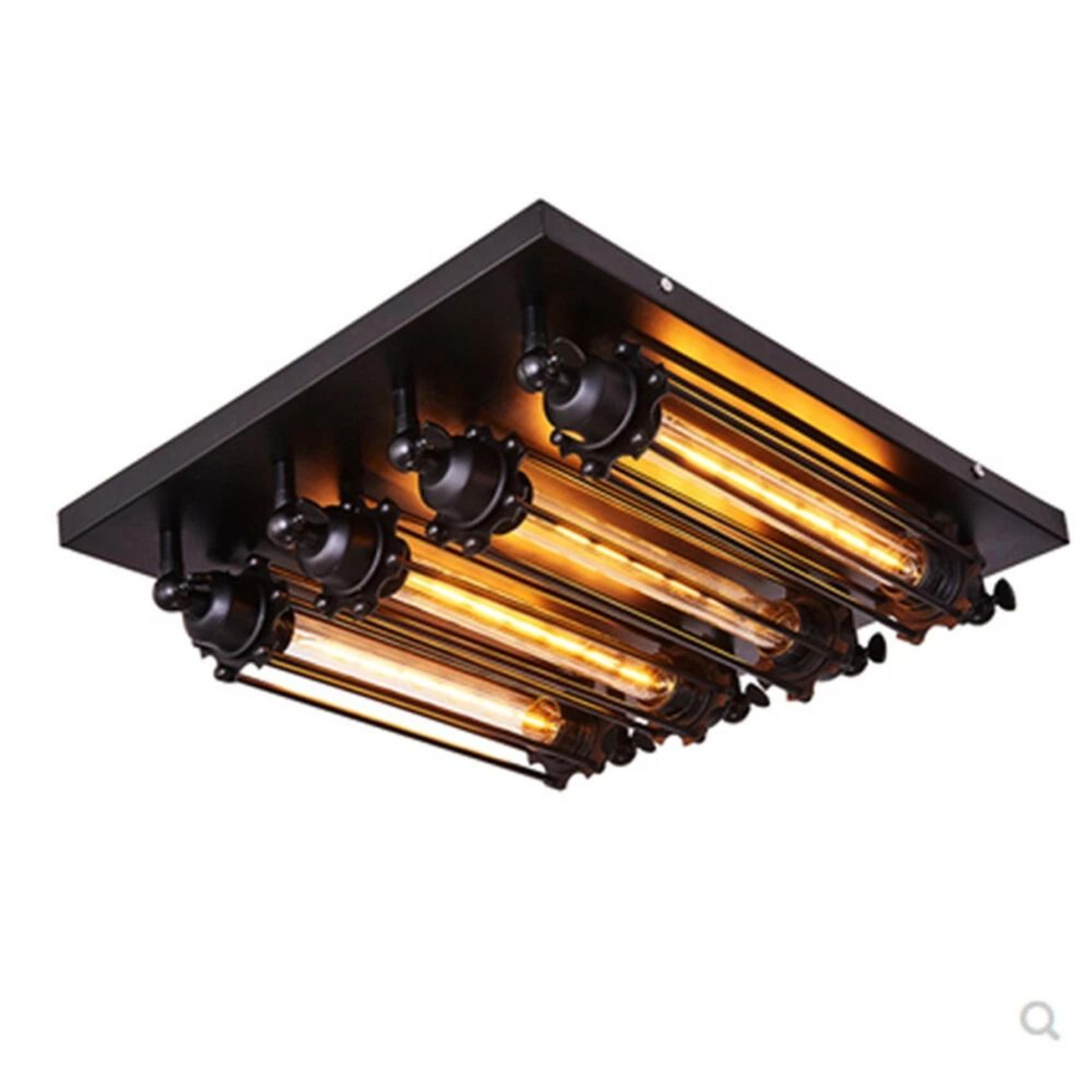 industrial steampunk cage ceiling lamp chandelier pendant light loft lighting fixture