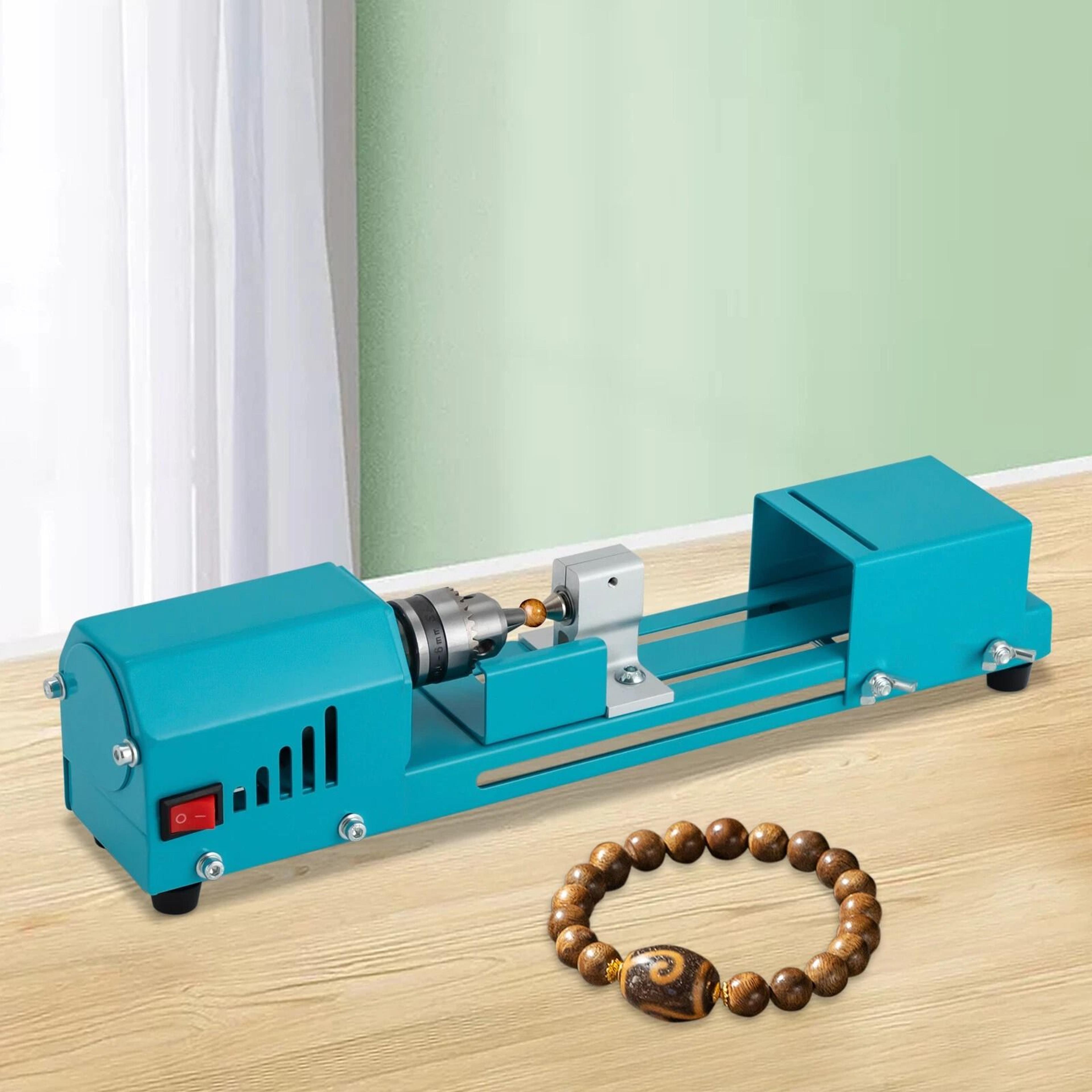 mini wood lathe beads polisher speed craft & table tool
