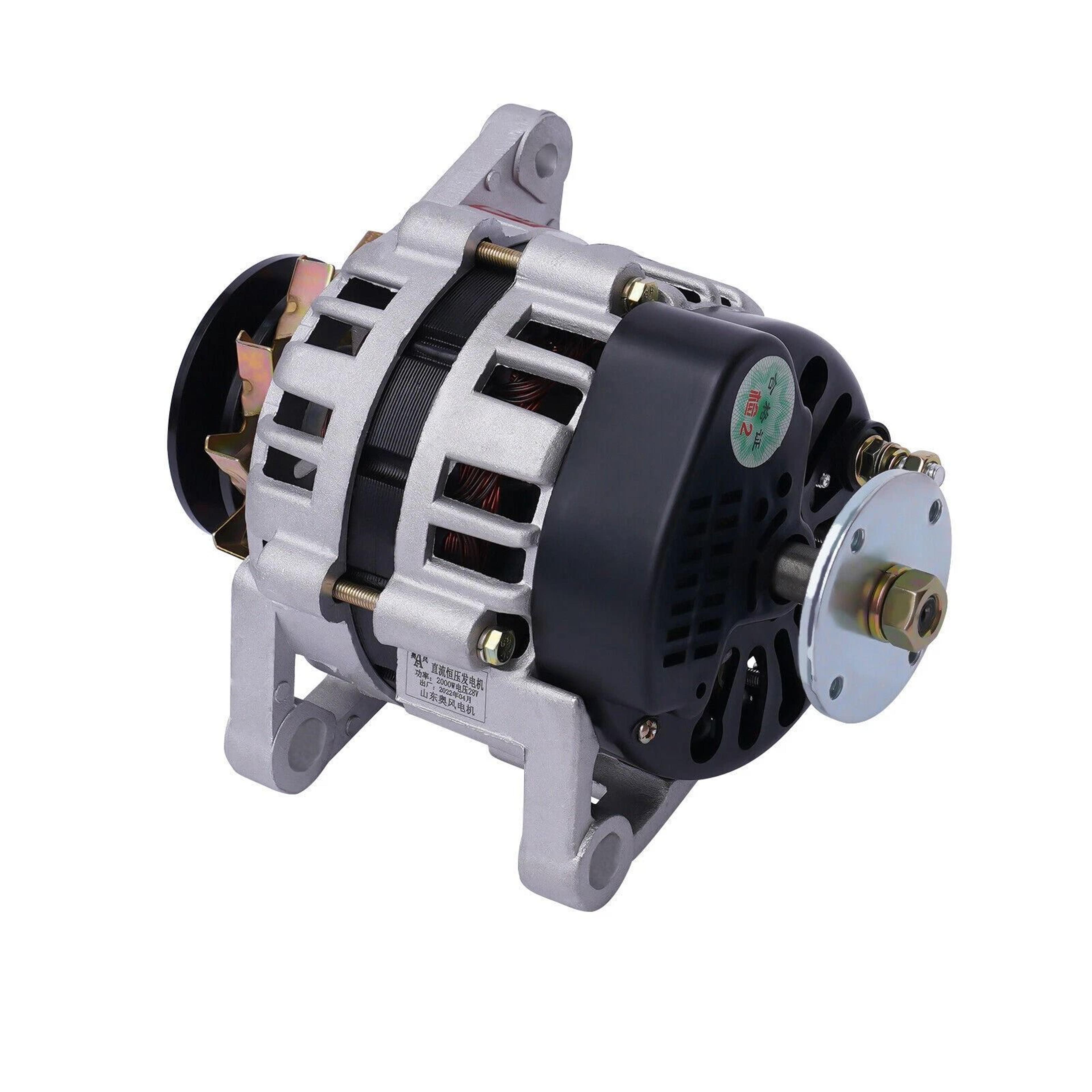 High Torque DC Low RPM Generator Robust Permanent Magnet Alternator 12