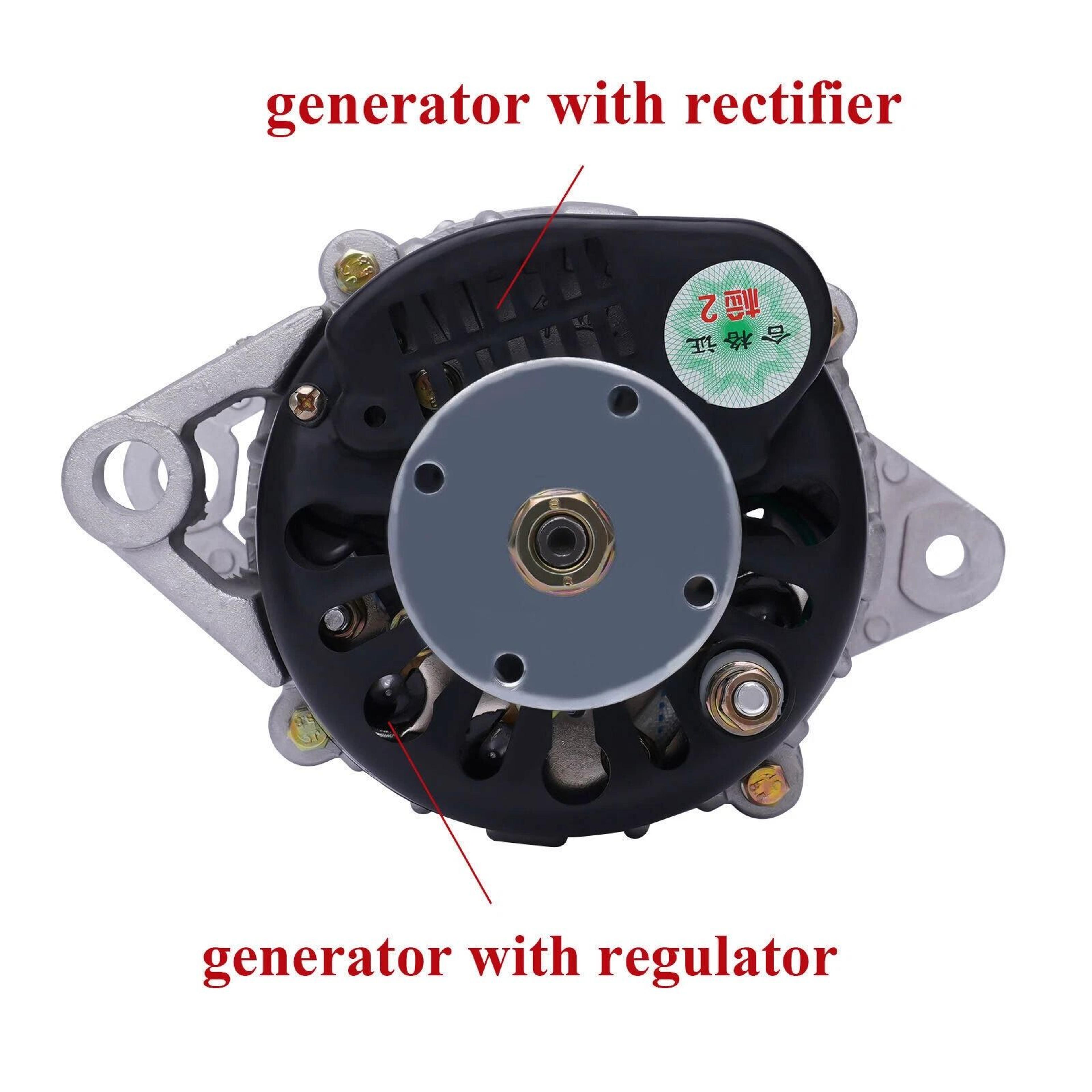High Torque DC Low RPM Generator Robust Permanent Magnet Alternator 5