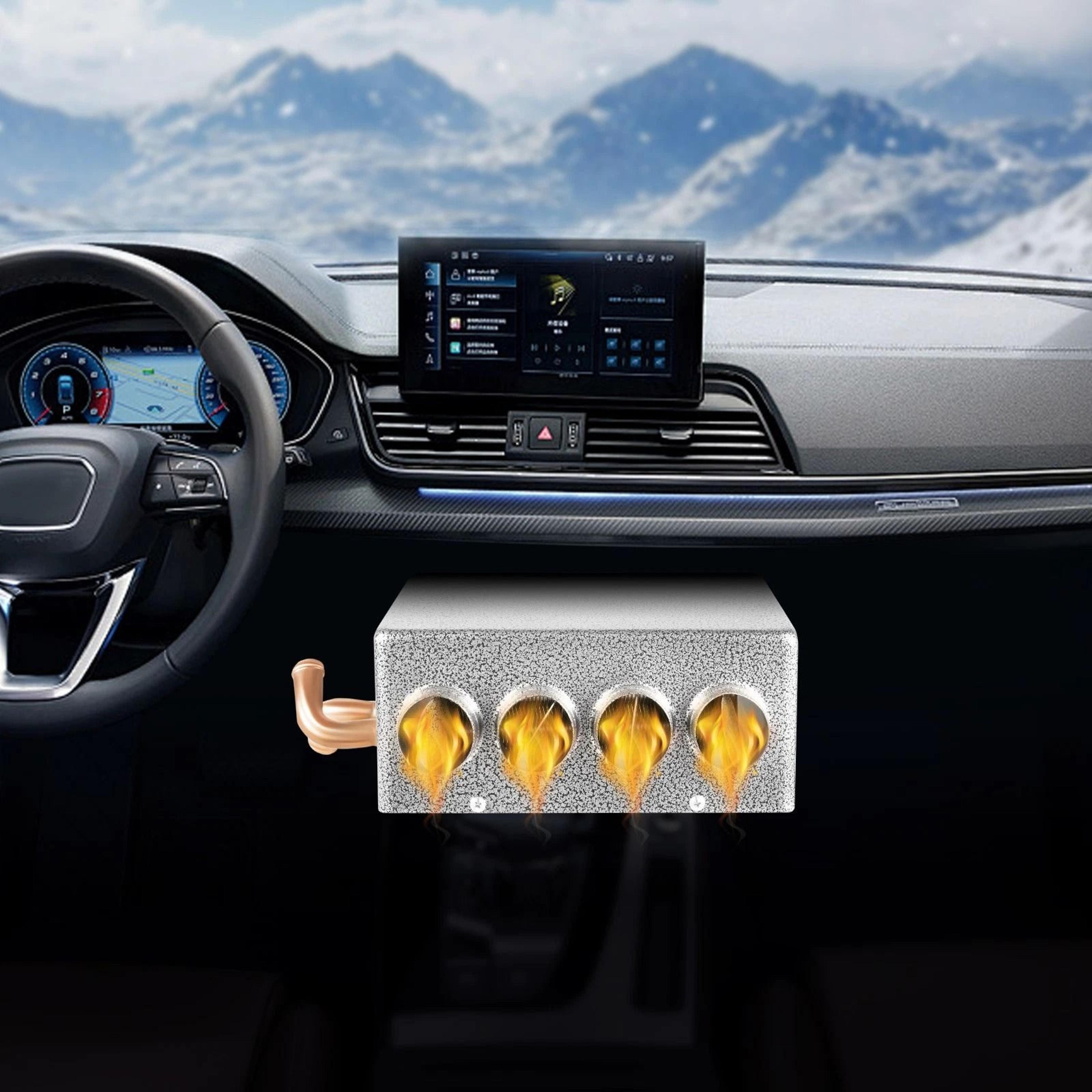 Universal Under Dash Heater With Speed Switch Car  Truck Cabin Defroster 1