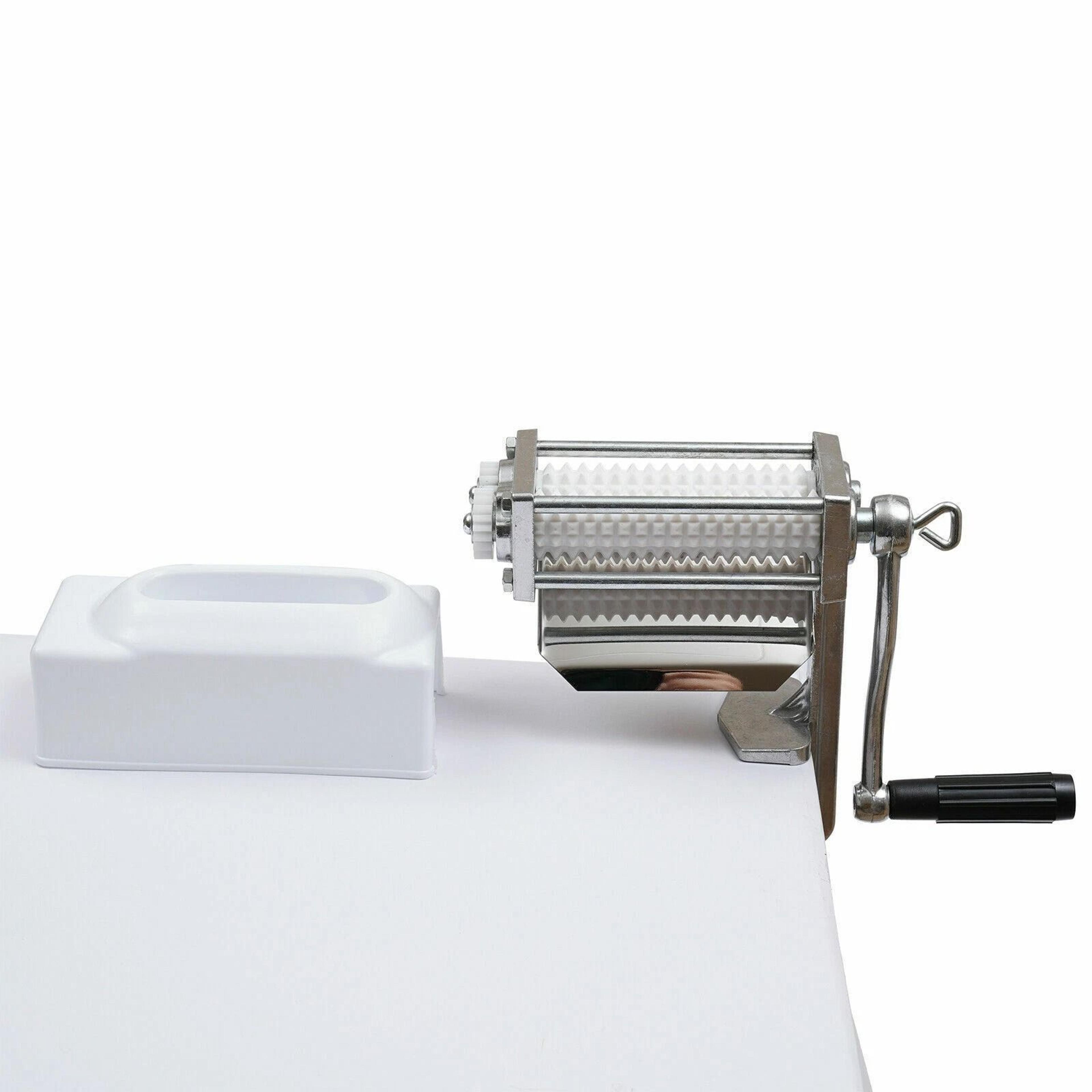 Meat Tenderizer Hand Crank Steak Cuber For Butcher Style Meat Flattening 5