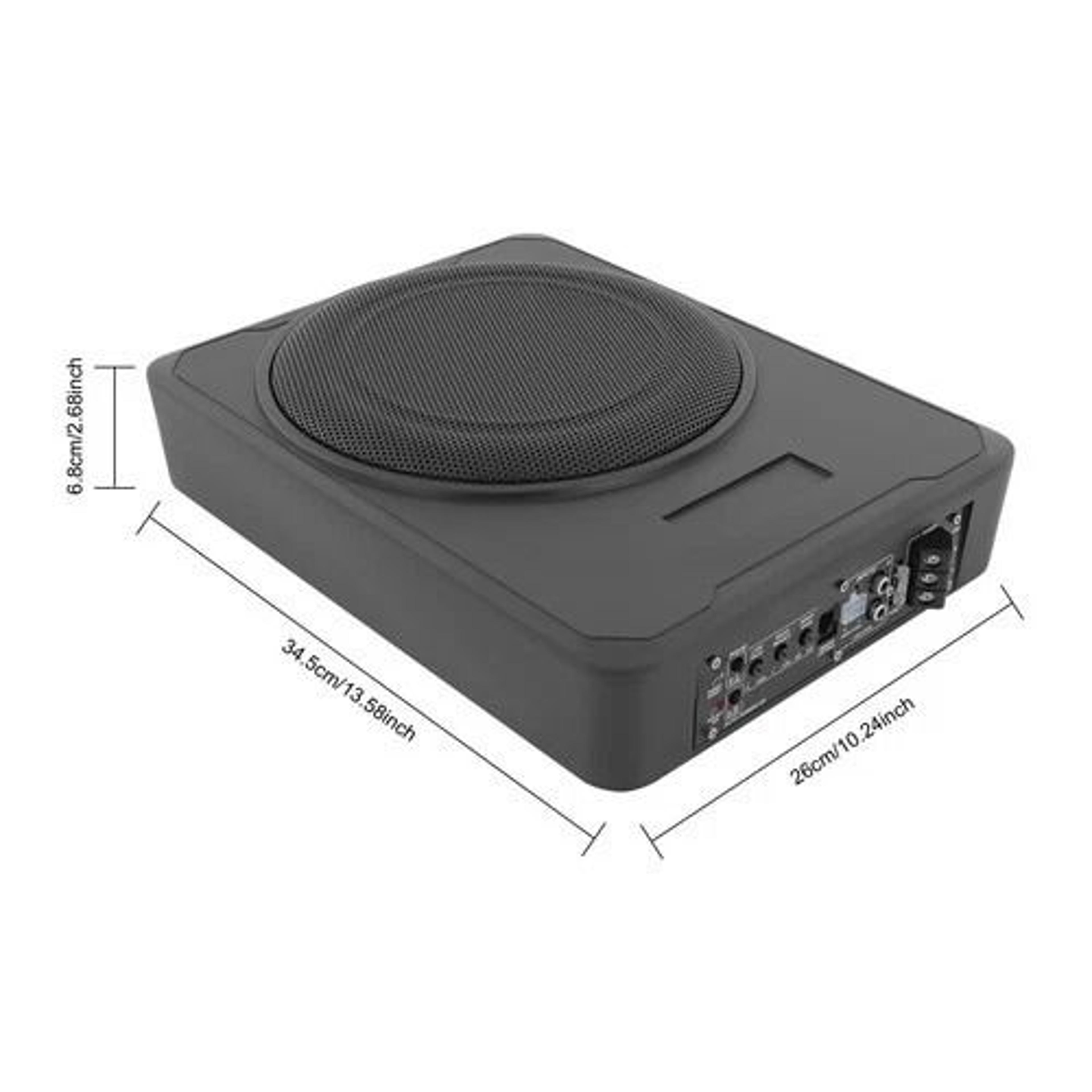 Under Seat Subwoofer With Built In Amplifier For Car Audio Bass 19