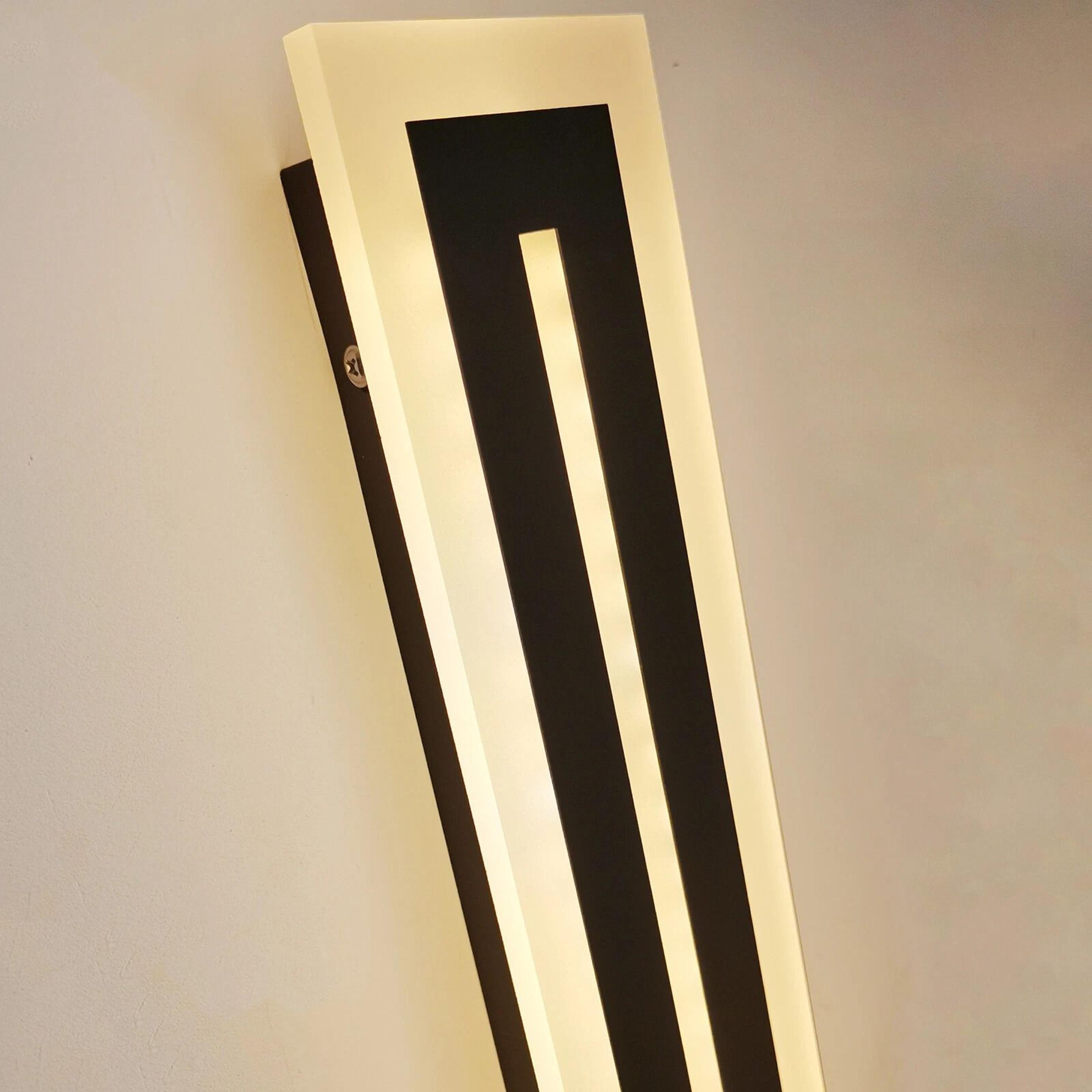 Waterproof LED Wall Sconce Modern Long Strip Exterior Light 8